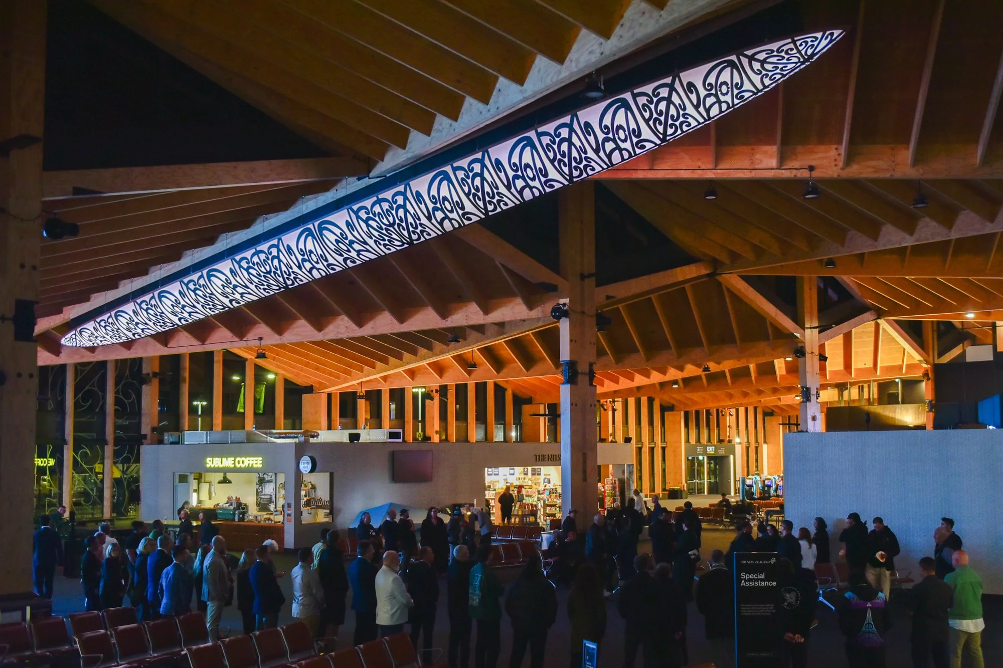 New Waka Installation Takes Its Place at Nelson Airport