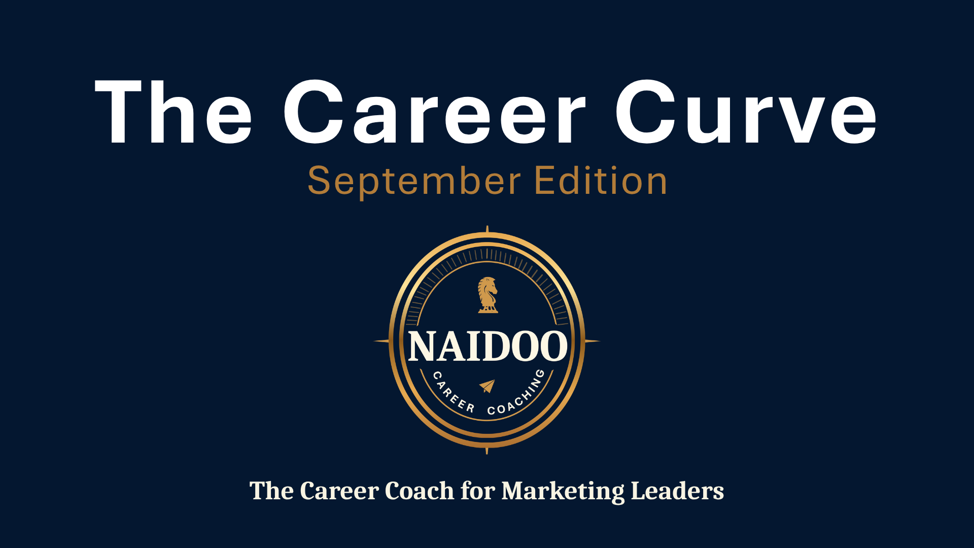 The Career Curve: September Edition