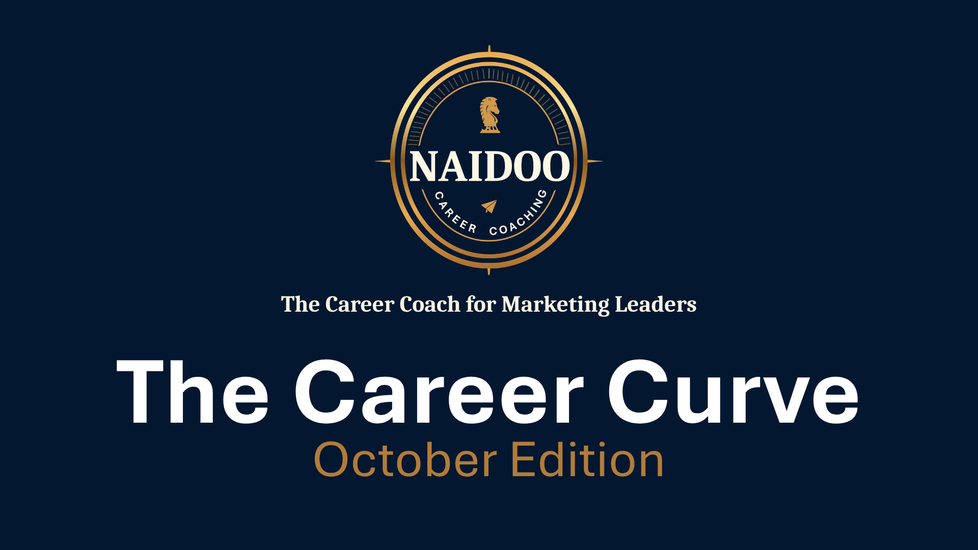 The Career Curve: October Edition