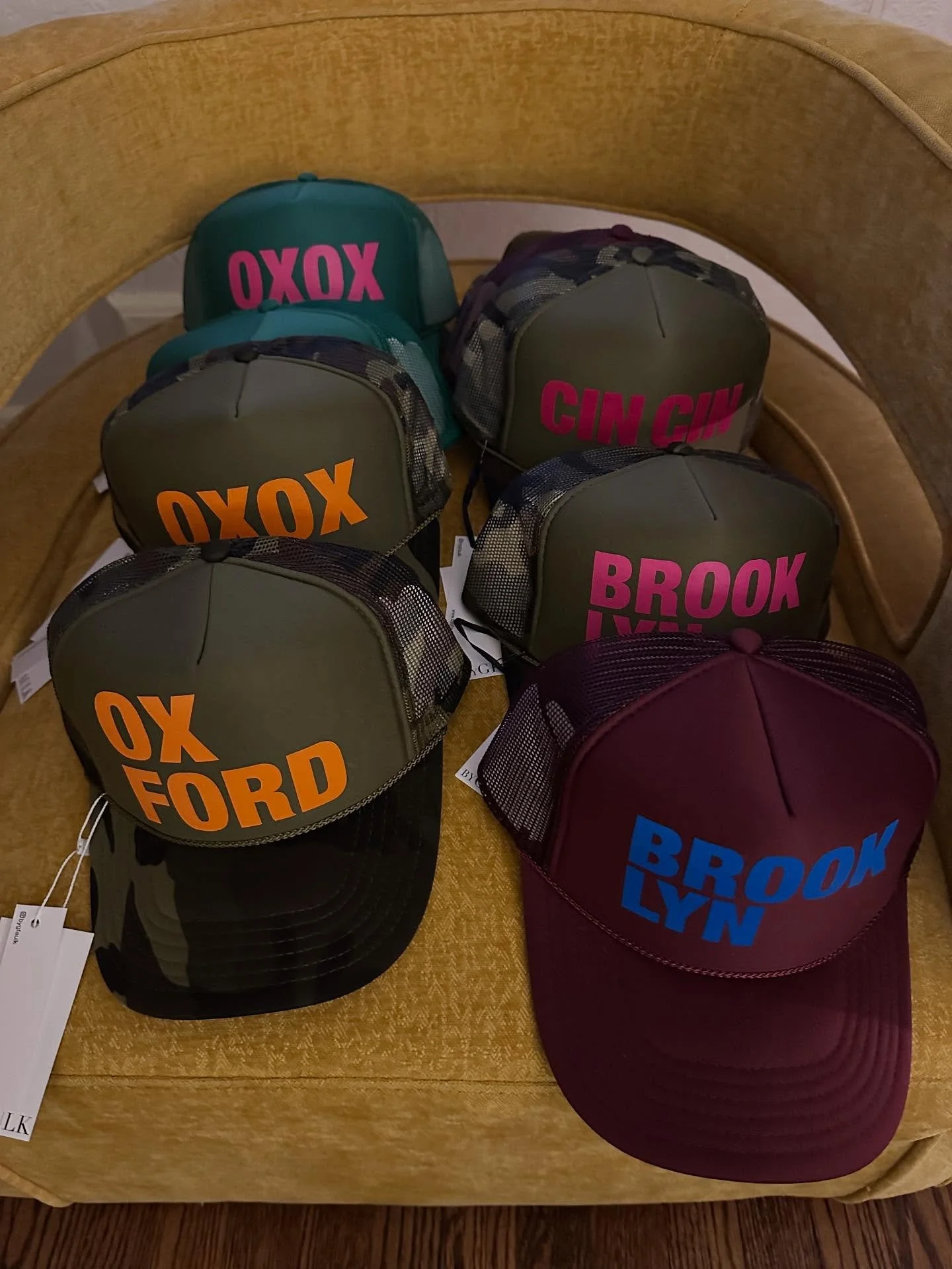 Fall lineup 
Brooklyn hats now online!
Oxford hats coming soon to a pop-up near you 🤫