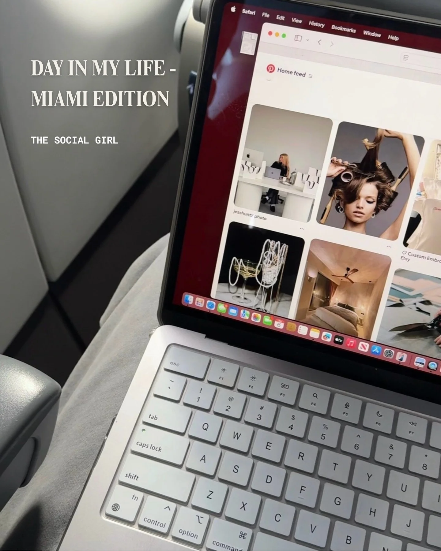 Day in my life working remotely 🌴🫶🏼🌞