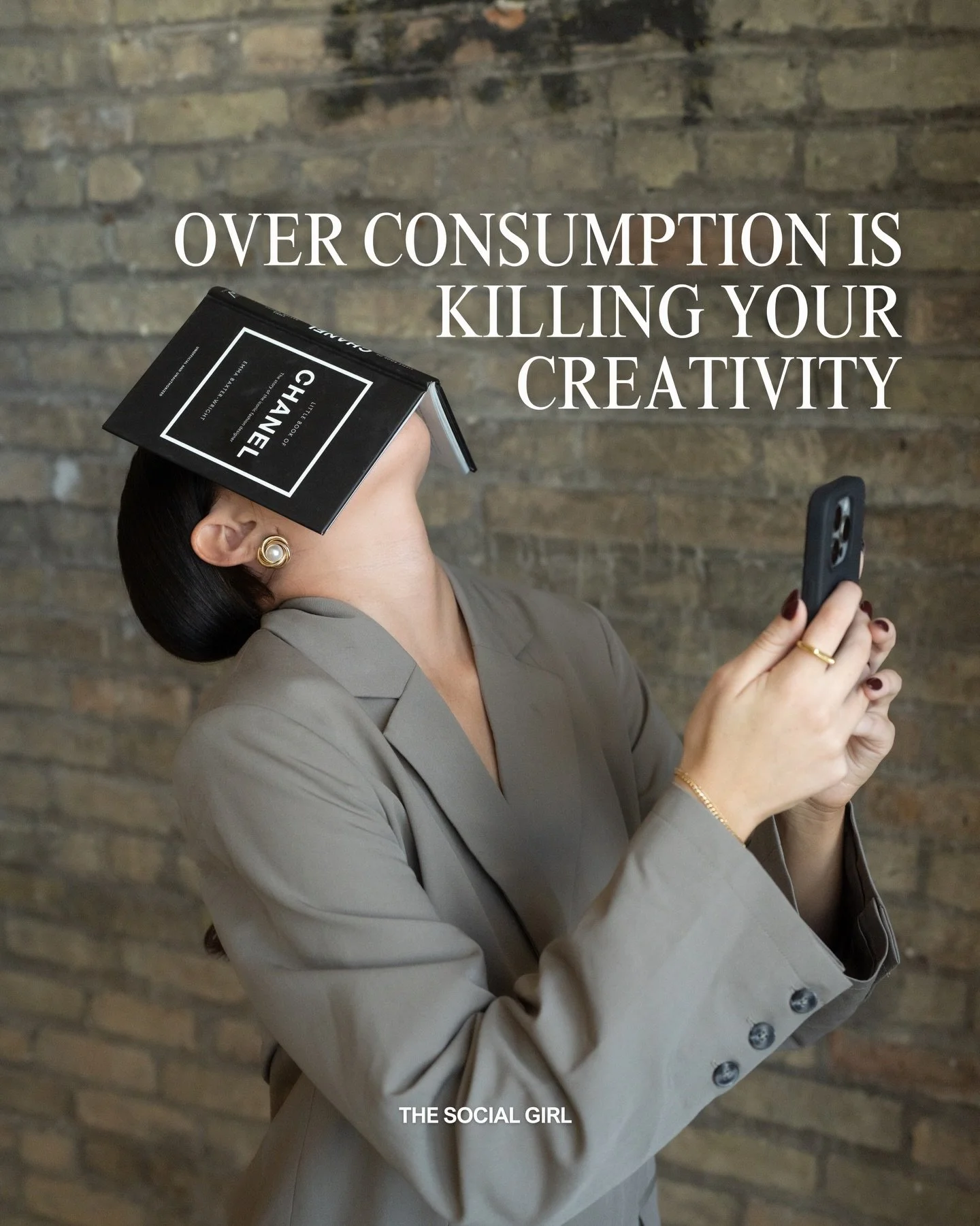 When you consume too much, you stop creating from curiosity and start creating from comparison. You subconsciously measure your work against everything you&rsquo;ve just seen. Not because you want to copy&mdash;but because your brain is overloaded wi