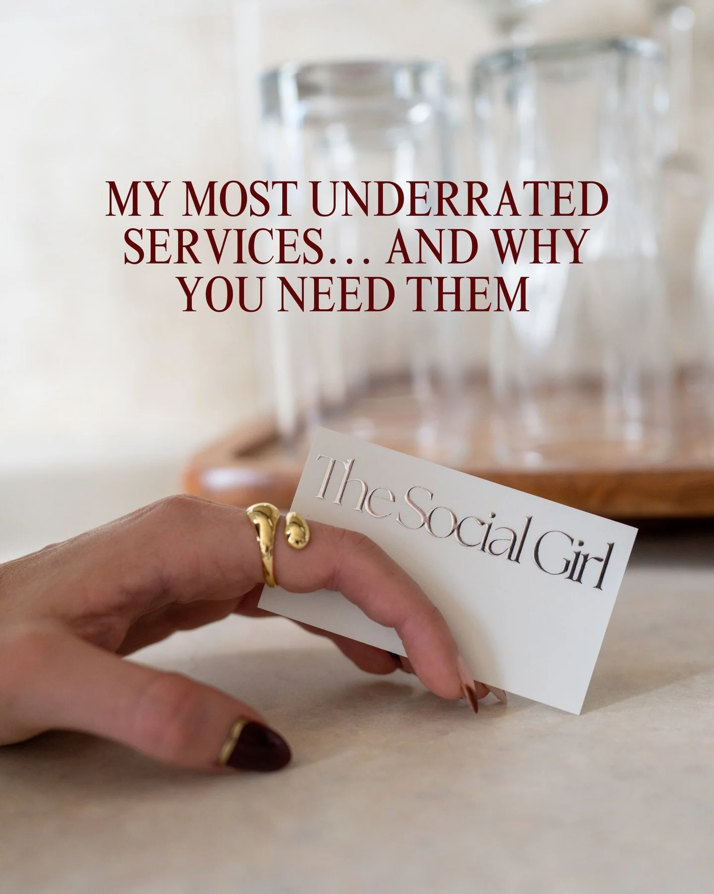 If you&rsquo;re a business owner who knows you need marketing support but don&rsquo;t know where to start&hellip; this is for you.

Some of my most underrated services are made for the &ldquo;I just need help with this one piece&rdquo; stage. Not eve