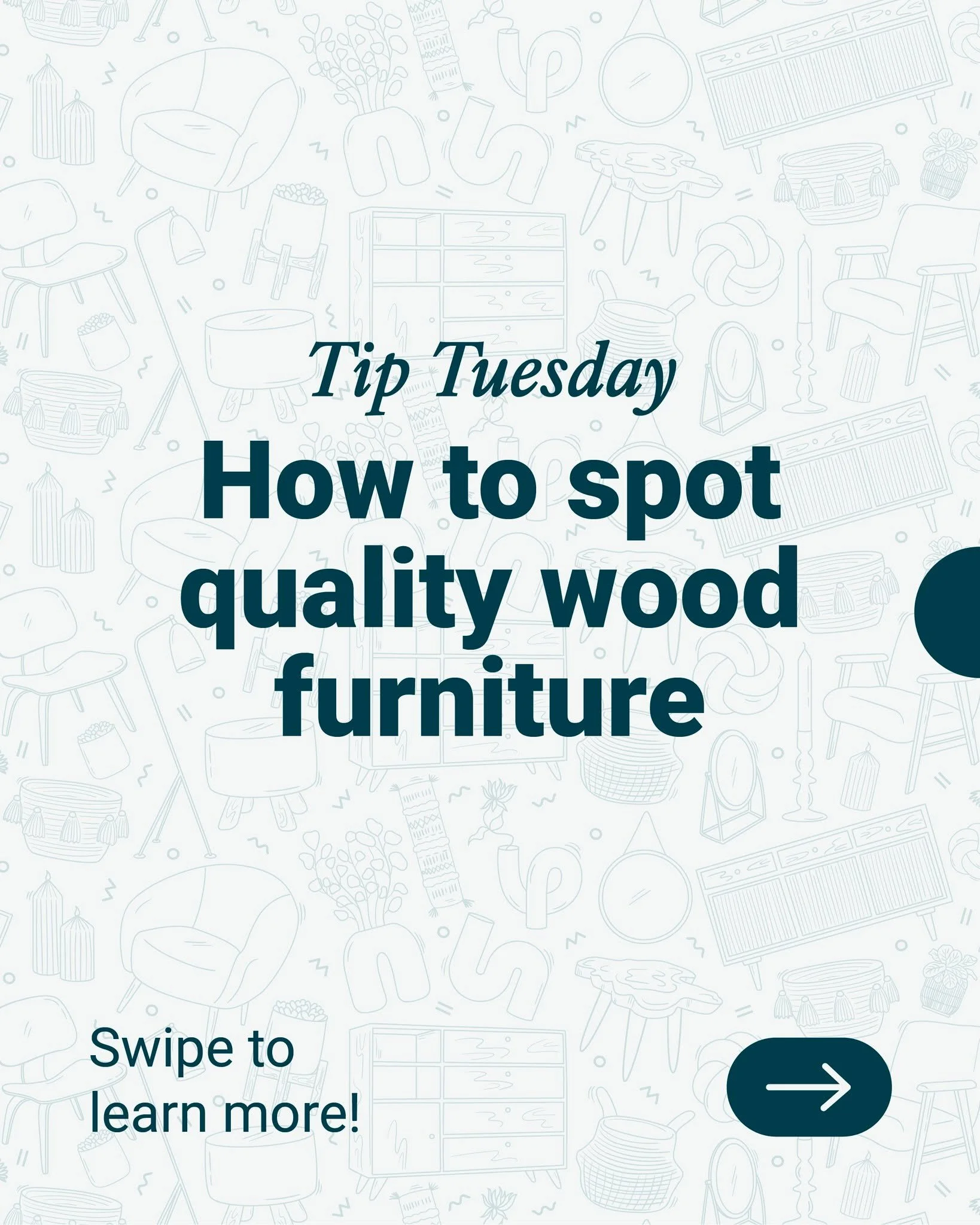 Want to spot high-quality furniture fast?

Look at the joinery, weight, grain pattern, and drawer construction.

These clues reveal pieces that last for decades, and you&rsquo;ll find them daily at Jubilee Resale.

#qualityfinds #furniturehunting #cr