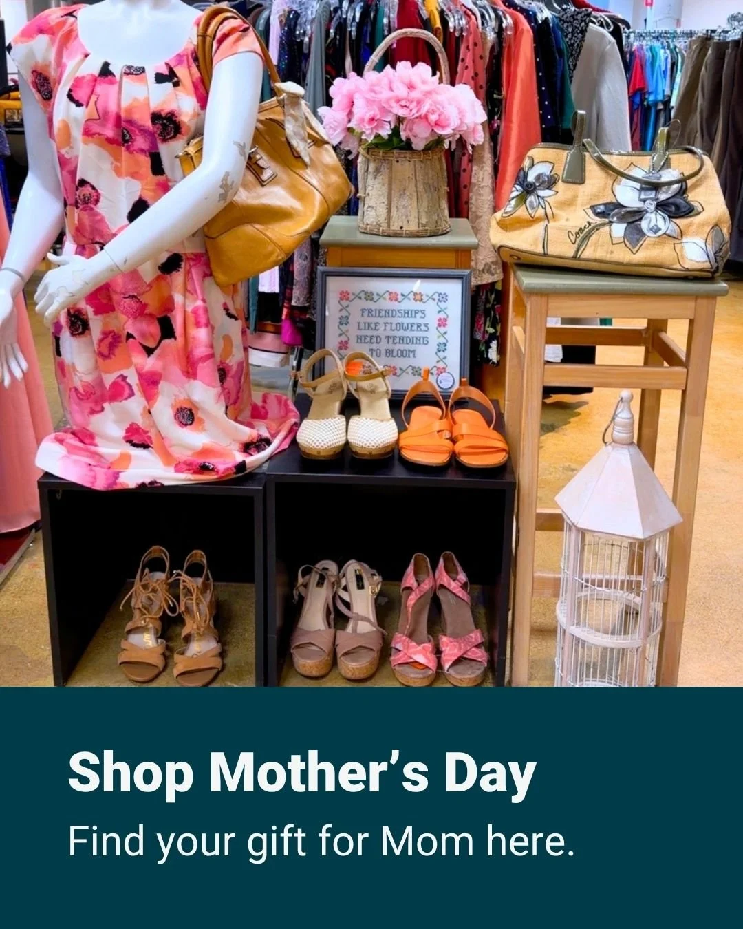 Whether you&rsquo;re shopping for Mom or you are Mom searching for the perfect brunch outfit 💐✨ Jubilee Resale has something special waiting for you.

From thoughtful gifts to stylish finds, celebrate Mother&rsquo;s Day your way&mdash;and look good 