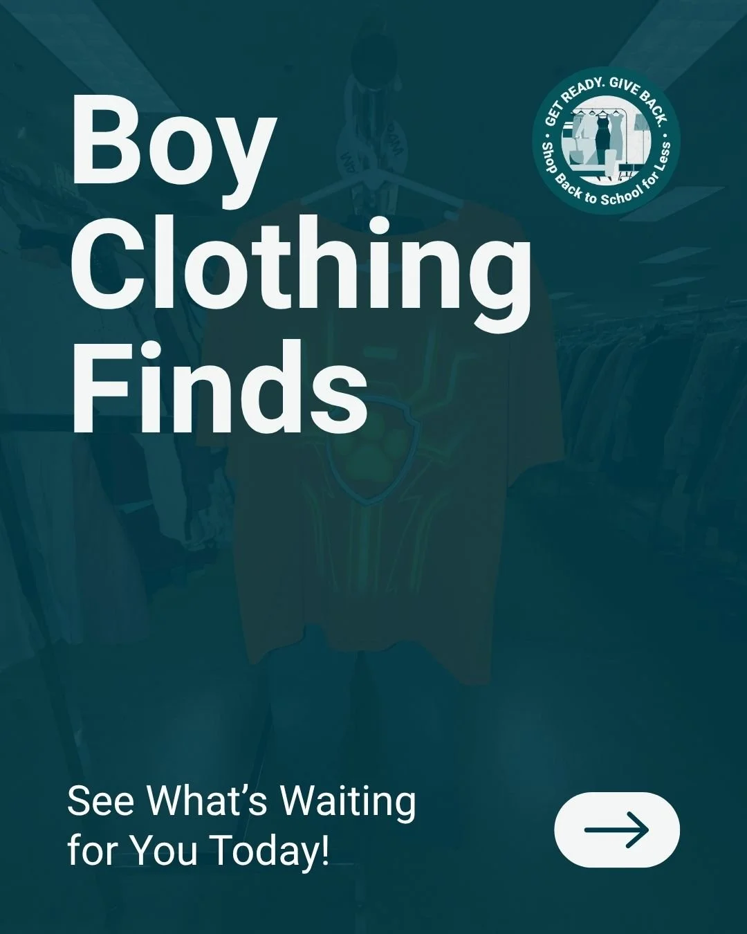 Ready for the first day? 

Get him classroom-ready with boys&rsquo; clothes he&rsquo;ll love&mdash;at prices your budget will love, too.
