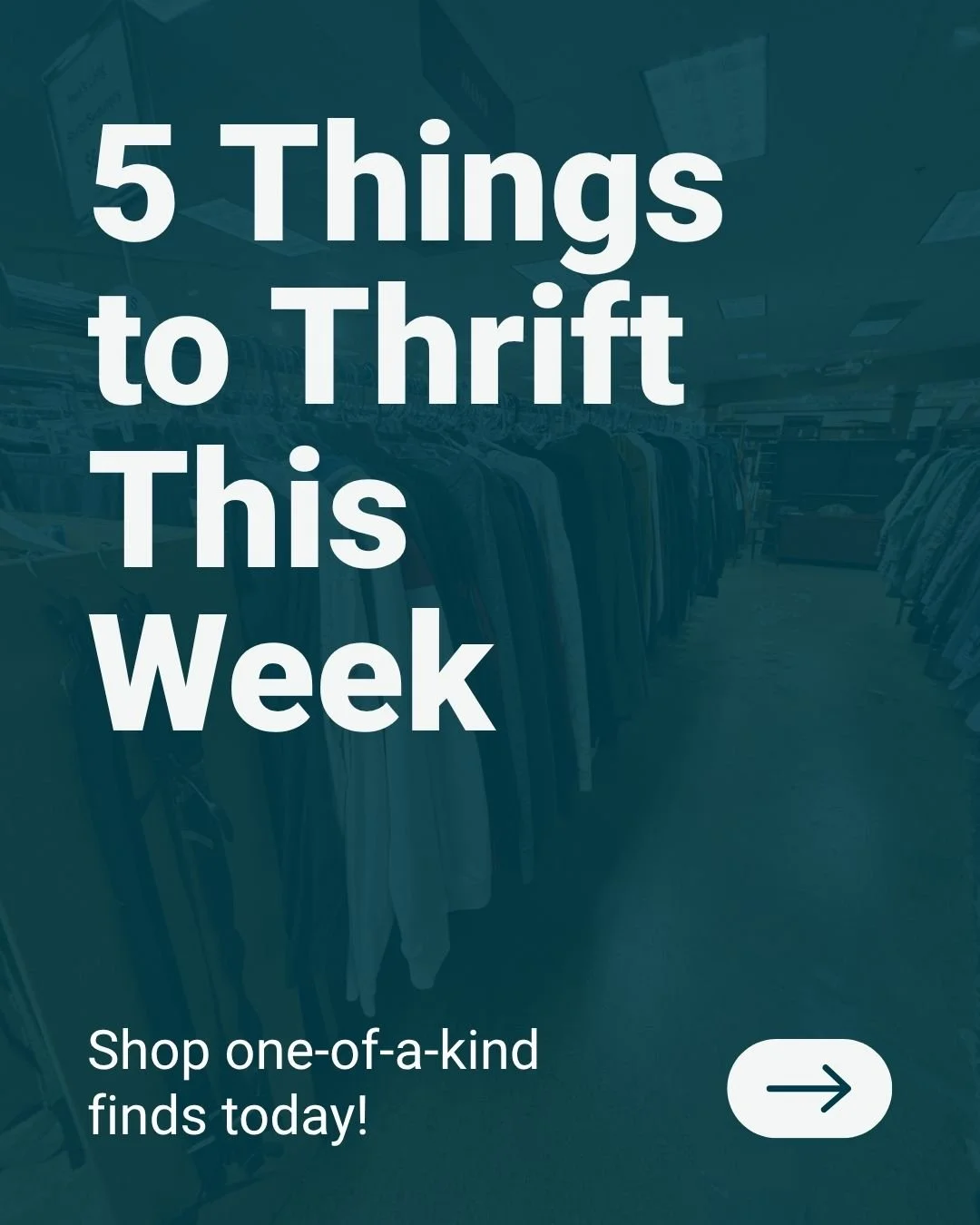 You never know what you'll discover.
That's part of the fun.

This week, we&rsquo;re highlighting 5 things worth thrifting at Jubilee Resale &mdash; the kind of finds that make a quick stop feel worth it.

Stop in and see what&rsquo;s waiting for you