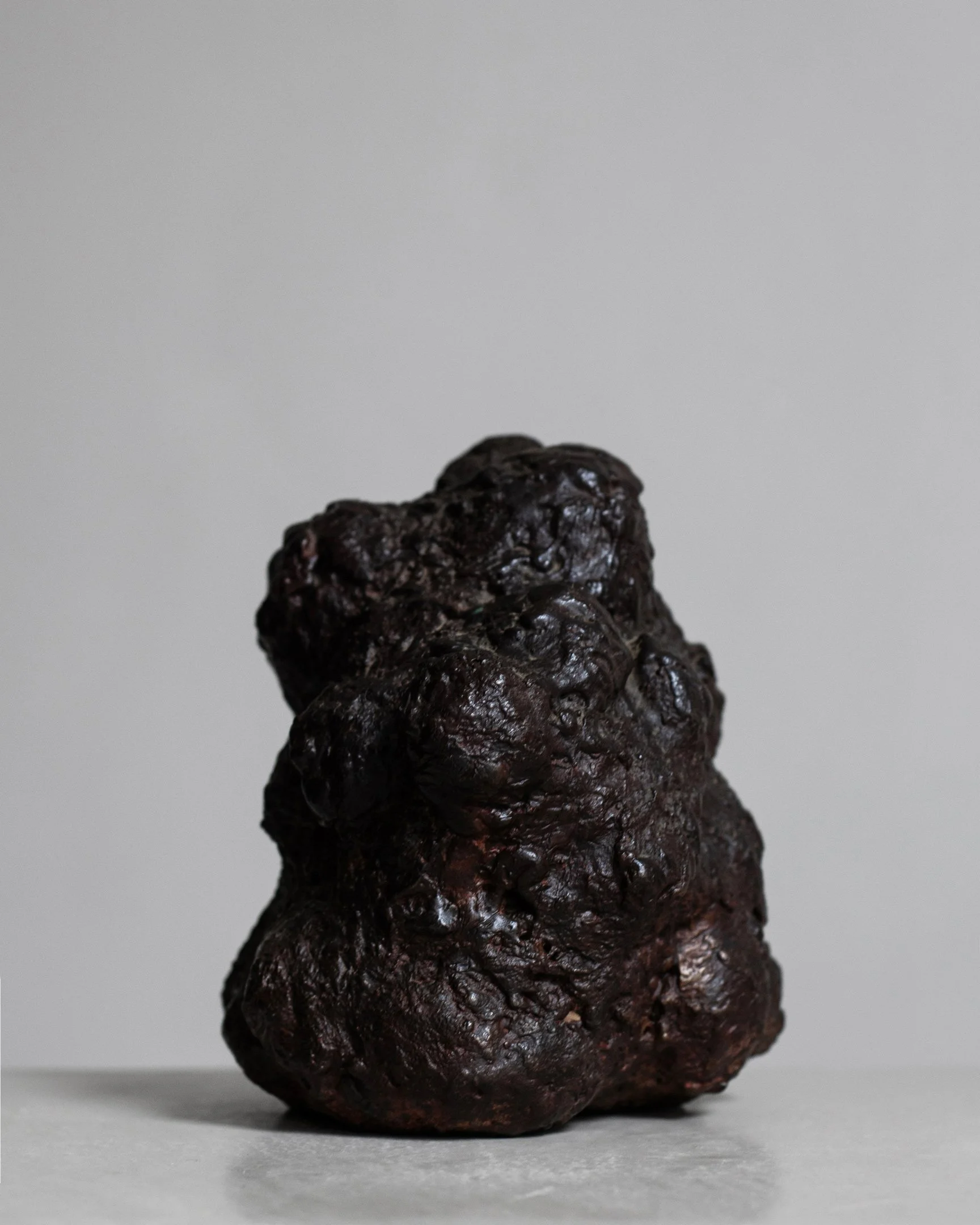 BronzeMass StefaniaPapadakis Papadakis Bronze Mass Sculpture Art Blackened BlackenedBronze Dark Heavy Artwork