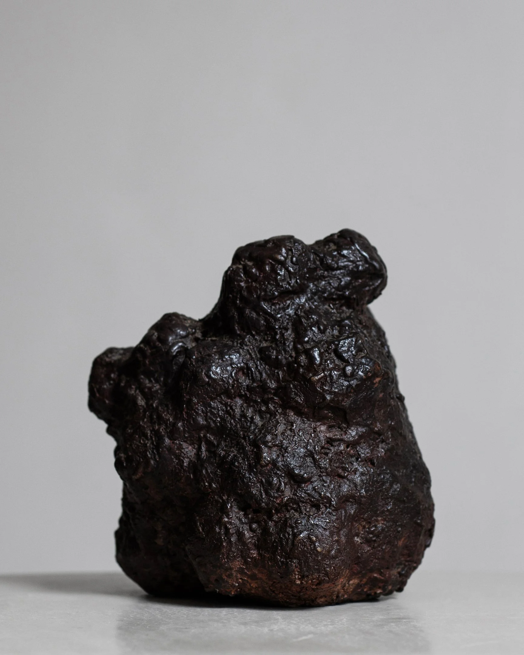 BronzeMass StefaniaPapadakis Papadakis Bronze Mass Sculpture Art Blackened BlackenedBronze Dark Heavy Artwork