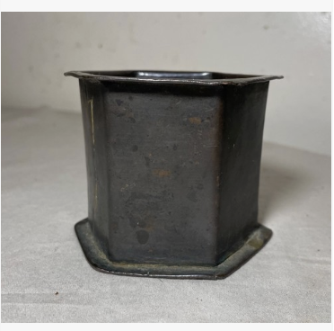 Antique Dovetailed Bronze Vase