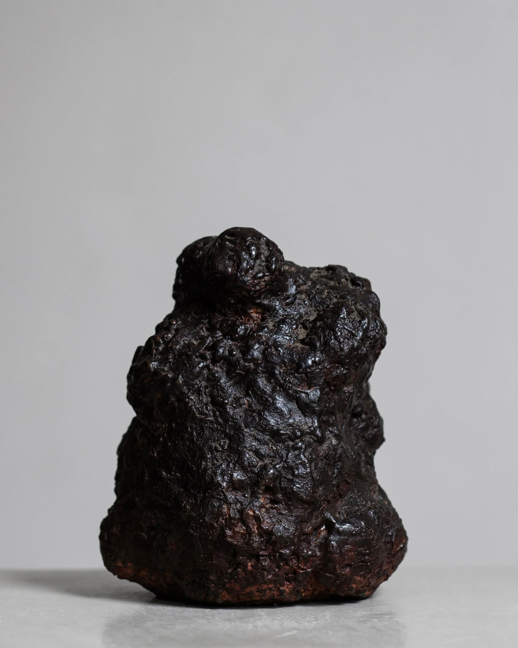 BronzeMass StefaniaPapadakis Papadakis Bronze Mass Sculpture Art Blackened BlackenedBronze Dark Heavy Artwork