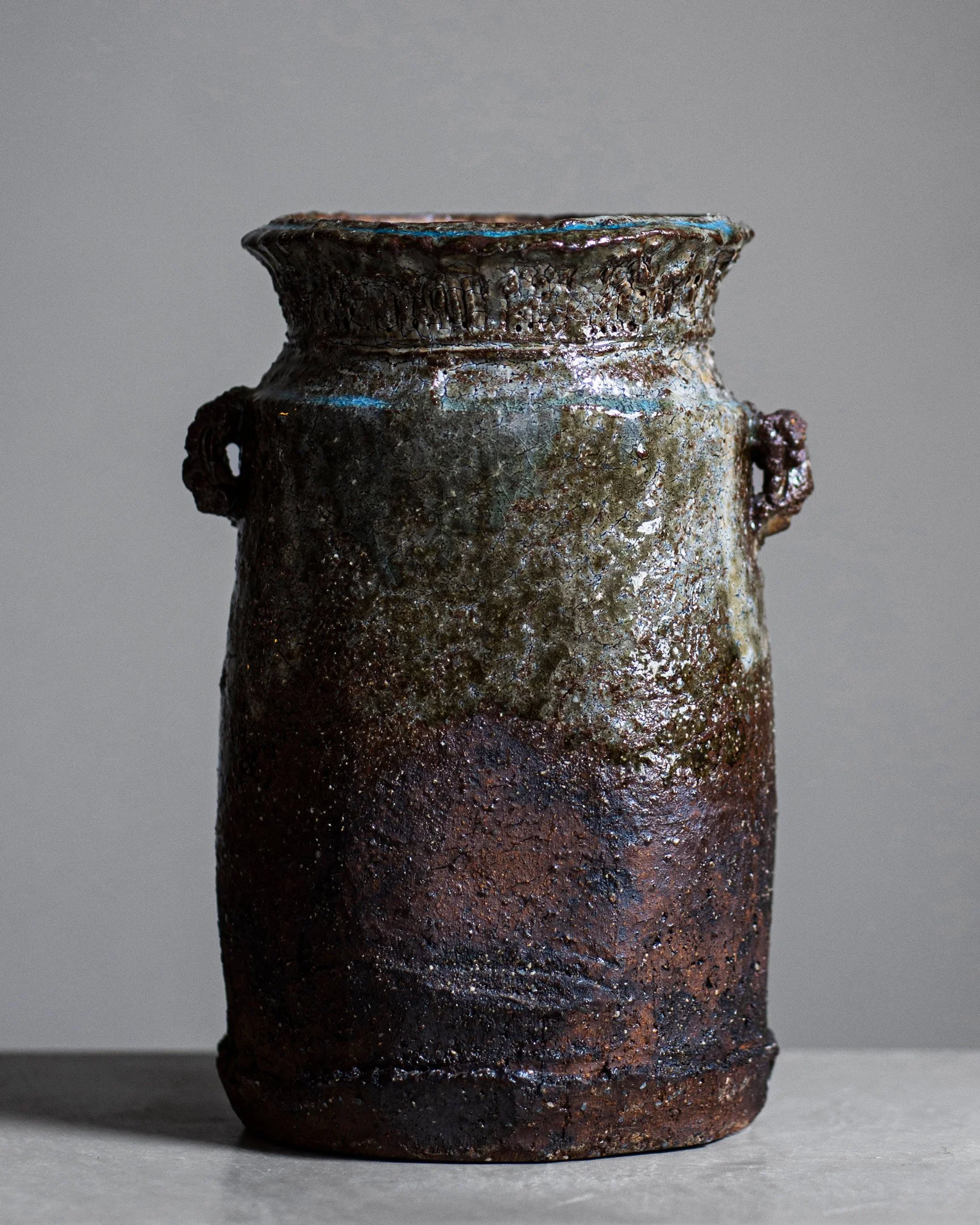 Stefania Papadakis Gaku Kuroda Japan Japanese Artist Ceramics Vessel Art Large Homegoods Home