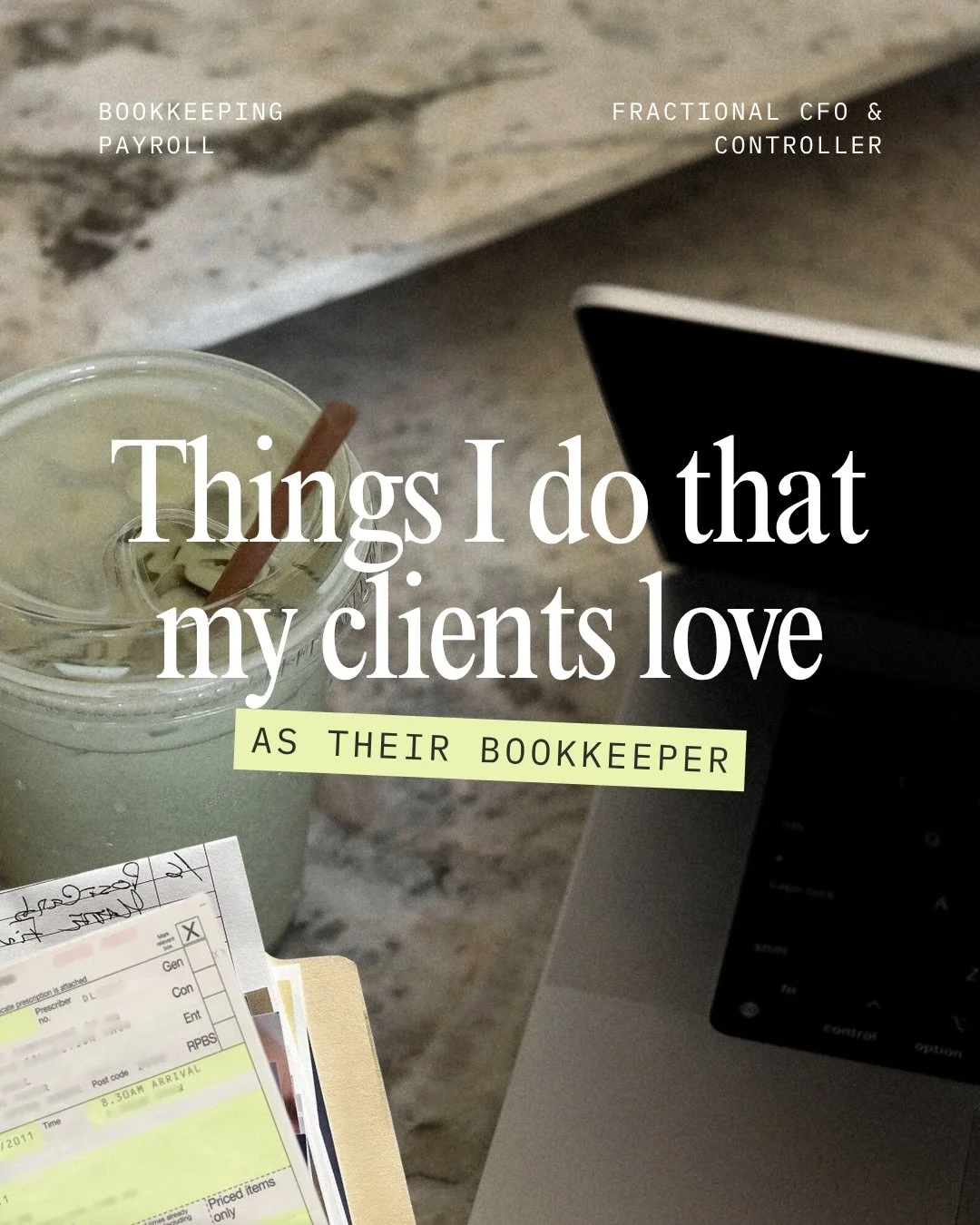 There&rsquo;s a side of bookkeeping people don&rsquo;t really see.

Yes, there are reconciliations, reports, payroll runs, and all the technical pieces. But a lot of the real work happens in the small moments around that.

 👉 Following up when somet