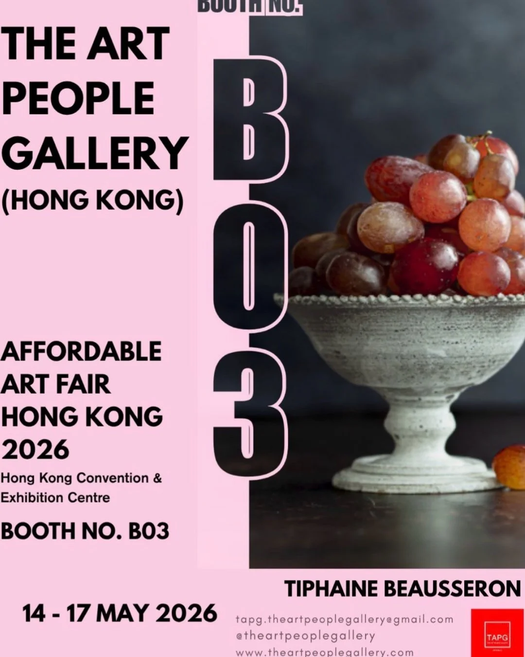Tiphaine Beausseron Photography at Affordable Art Fair Hong Kong 2026 with The Art People Gallery