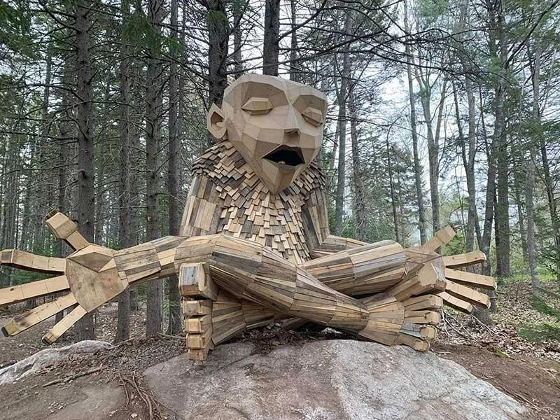The Trolls of Boothbay Harbor: A Magical Encounter at Coastal Maine Botanical Gardens