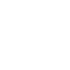 Icon of a house in a hand on a black background.