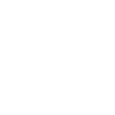 Outline of a classical column within a circle on a black background.