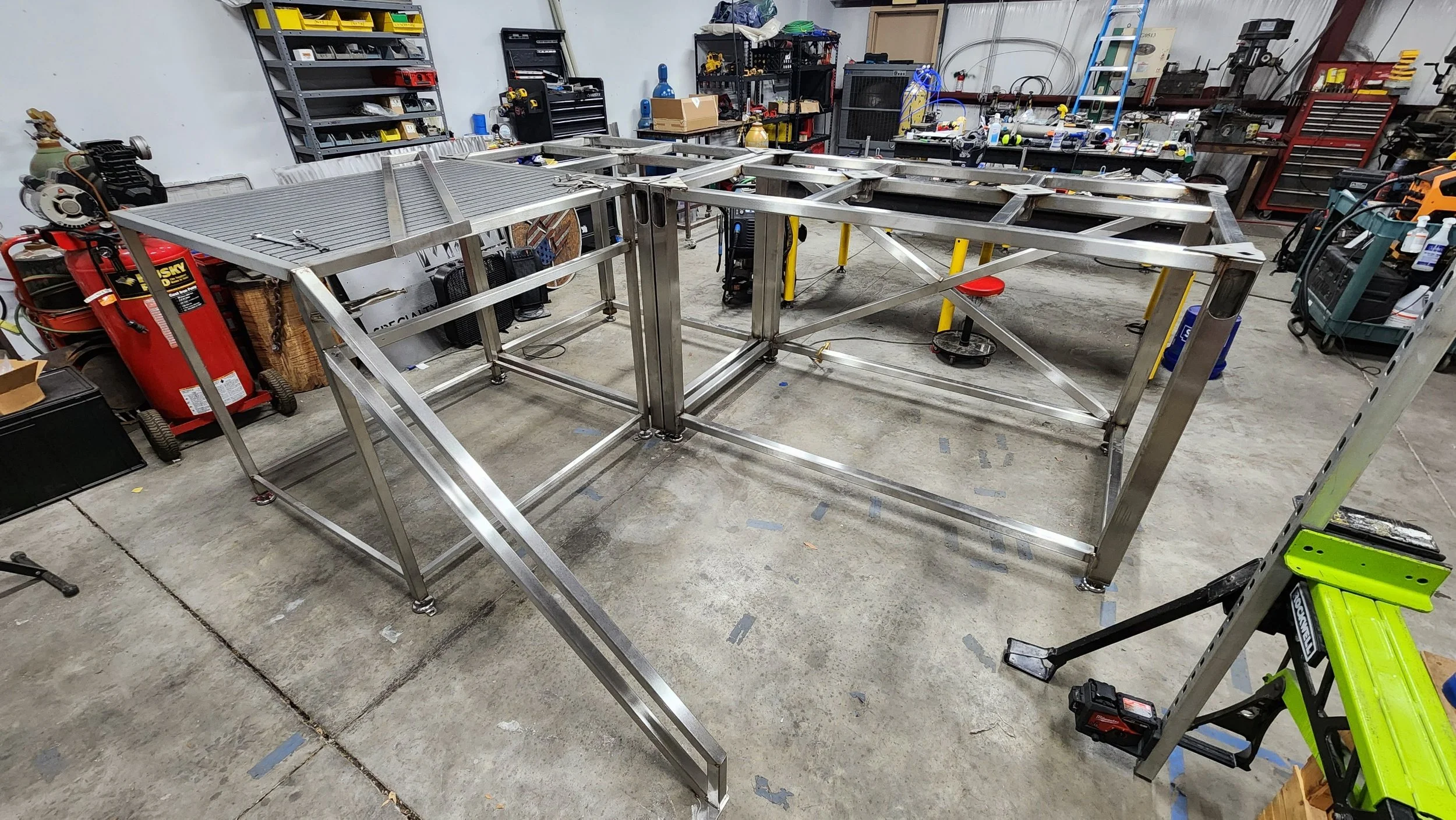 Distillation Frame Platform Progress