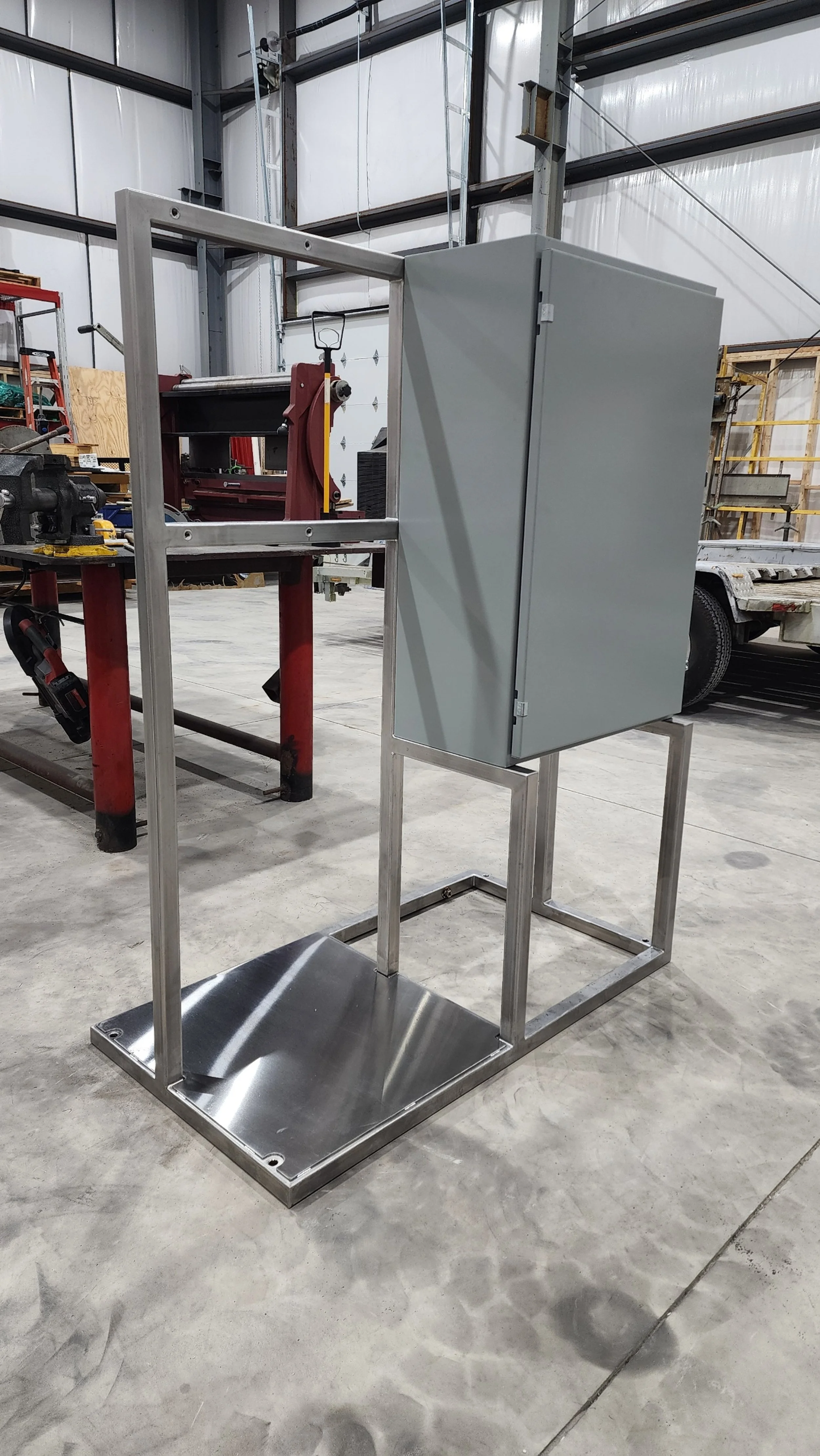 Panel mount frame for RO (Reverse Osmosis) system