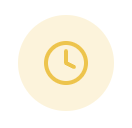 clock icon in yellow