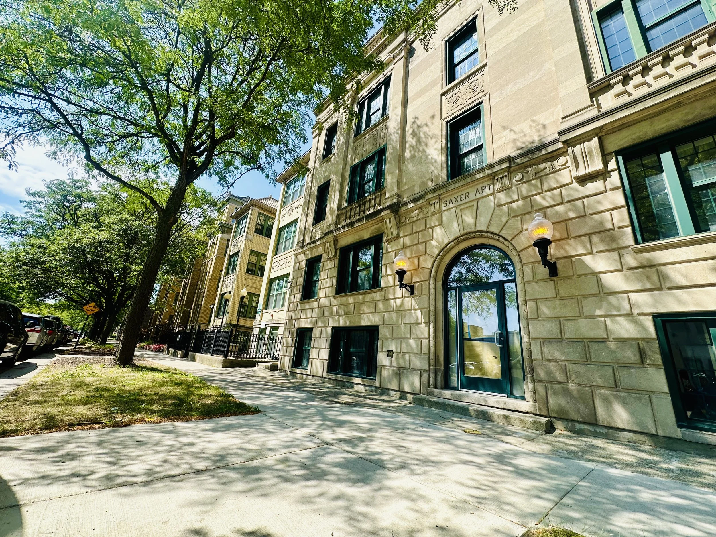 Historic building window replacement project completed with care for the property's original architecture