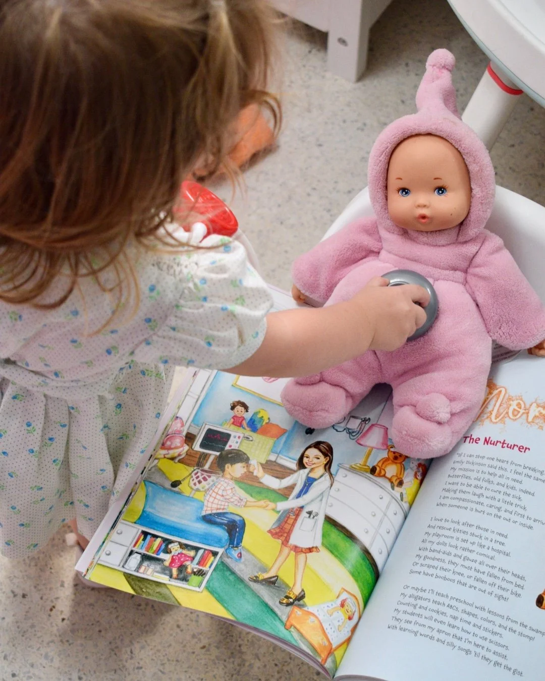 Undeniably Me is for every girl who deserves to see herself in a story. 💖

From Nora the Nurturer, a caring nurse who heals with heart, to all the other inspiring characters &mdash; each one reminds little girls to embrace who they are, follow their