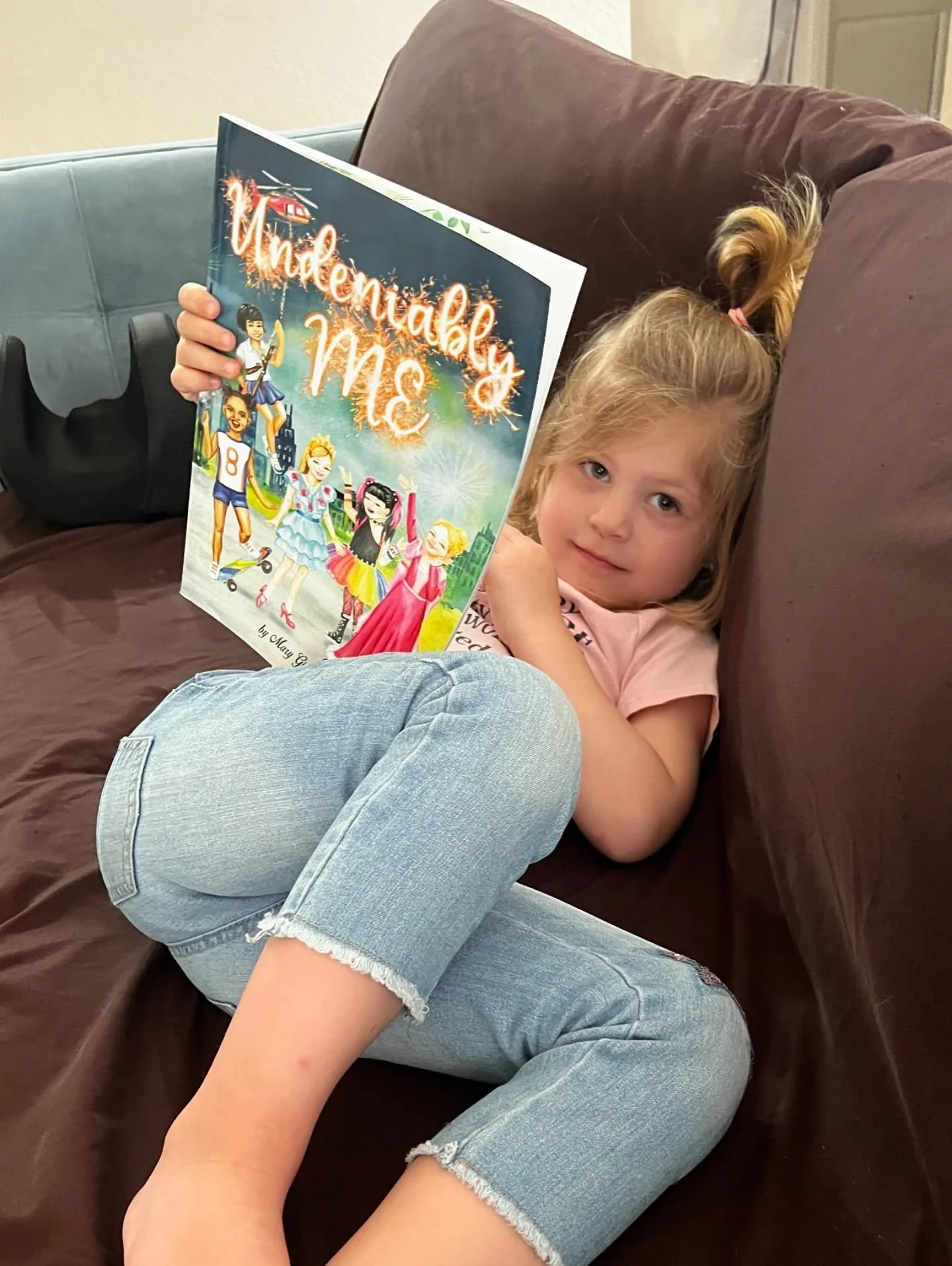 Written for little girls everywhere! 💕✨ Undeniably Me inspires confidence, courage, and the joy of being exactly who you are. Because the most beautiful thing you can be &mdash; is undeniably you. 🌈

#UndeniablyMe #MaryGiuseffi #GirlsEmpowerment #B