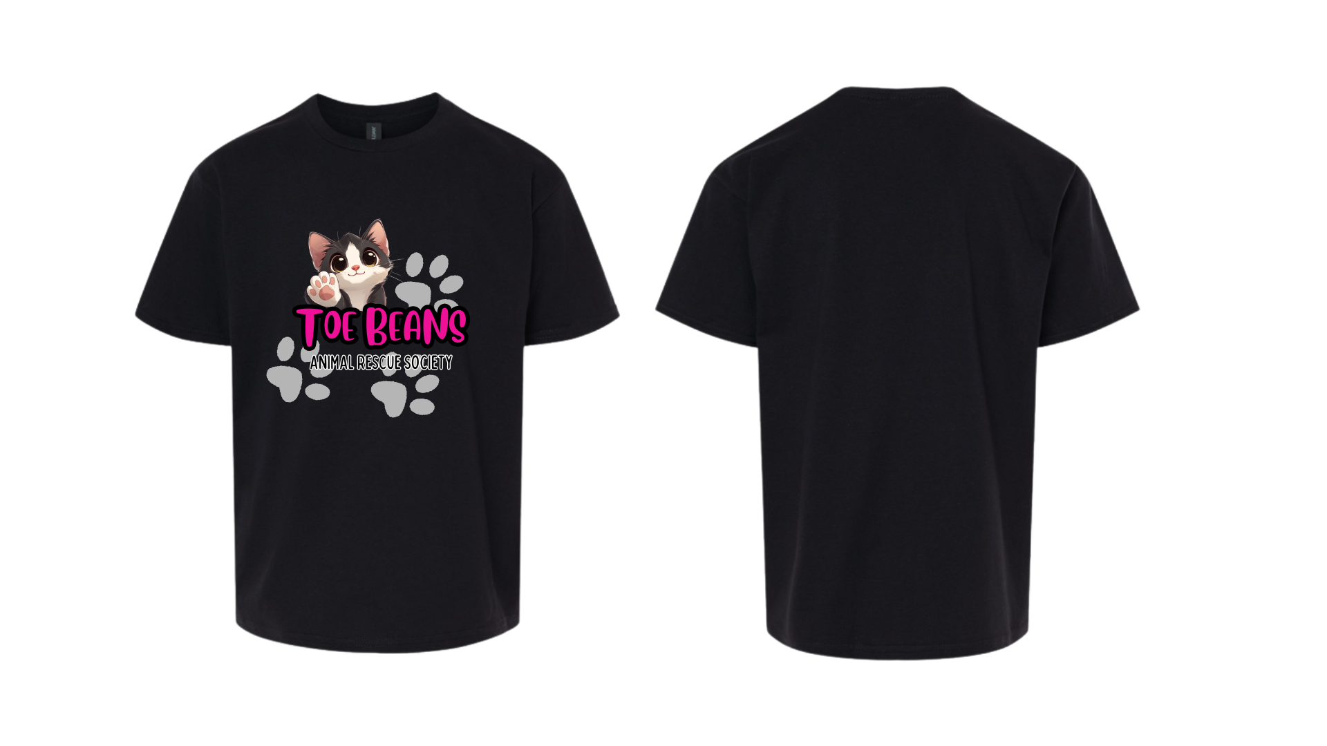 Toe Beans Rescue Youth Puppy/Kitty T-Shirt