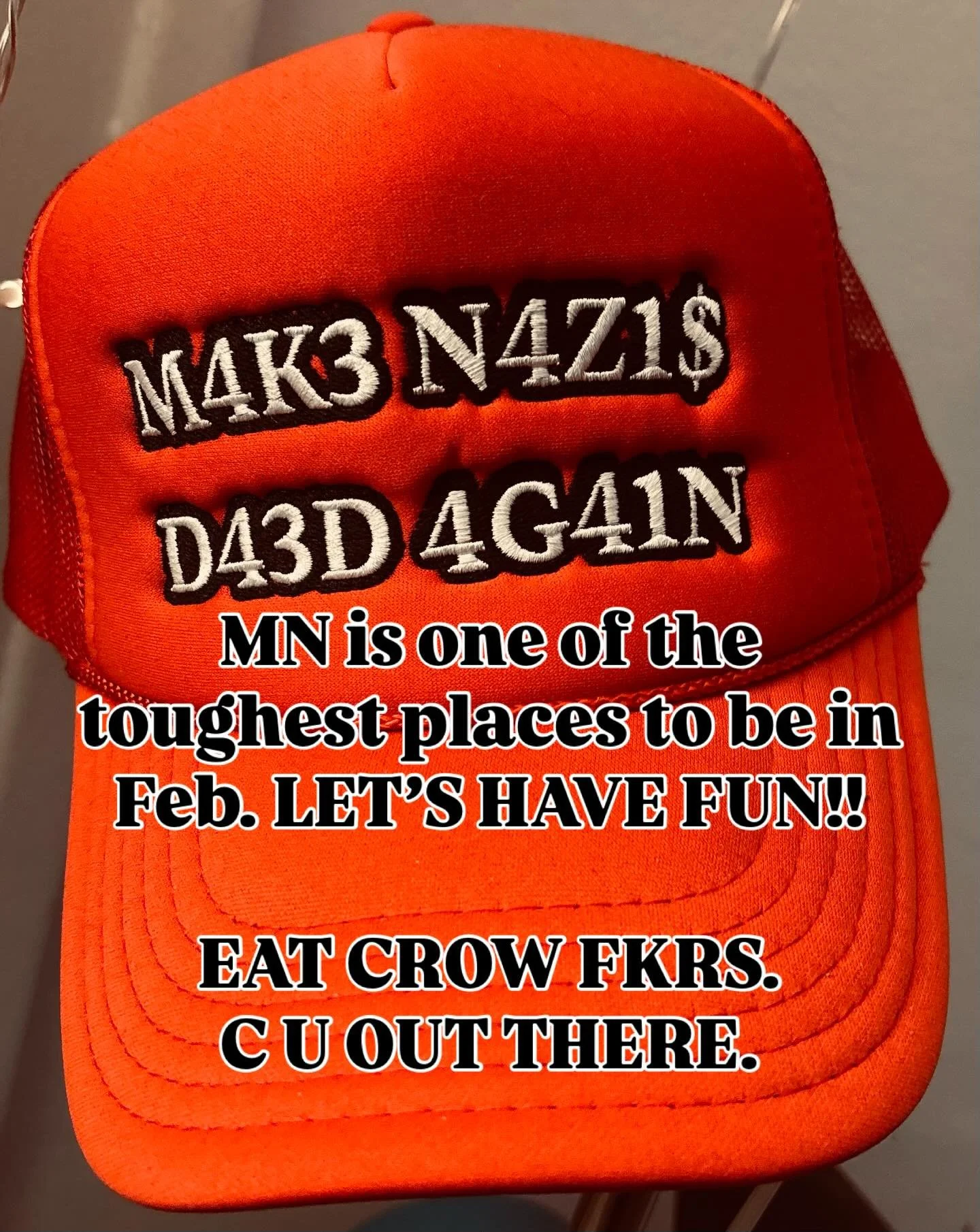 #mpls #fuckice #realshit