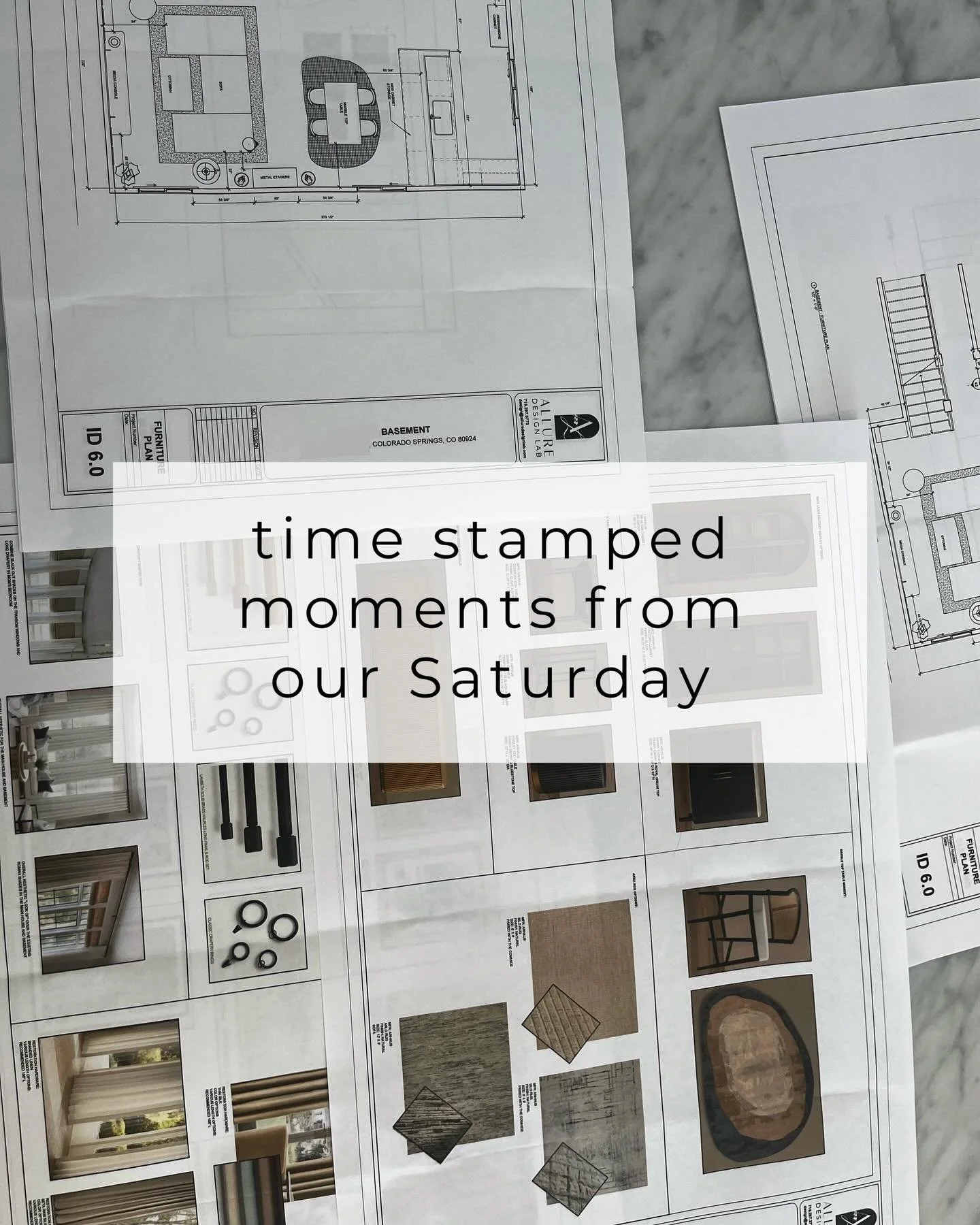 A behind the scenes look this Saturday. Loving the progress on these projects! 

&ndash;
Contact us at 719.297.3773
alluredesignlab.com
#coloradointeriordesign #interiordesign #interiorstyling #homeremodel