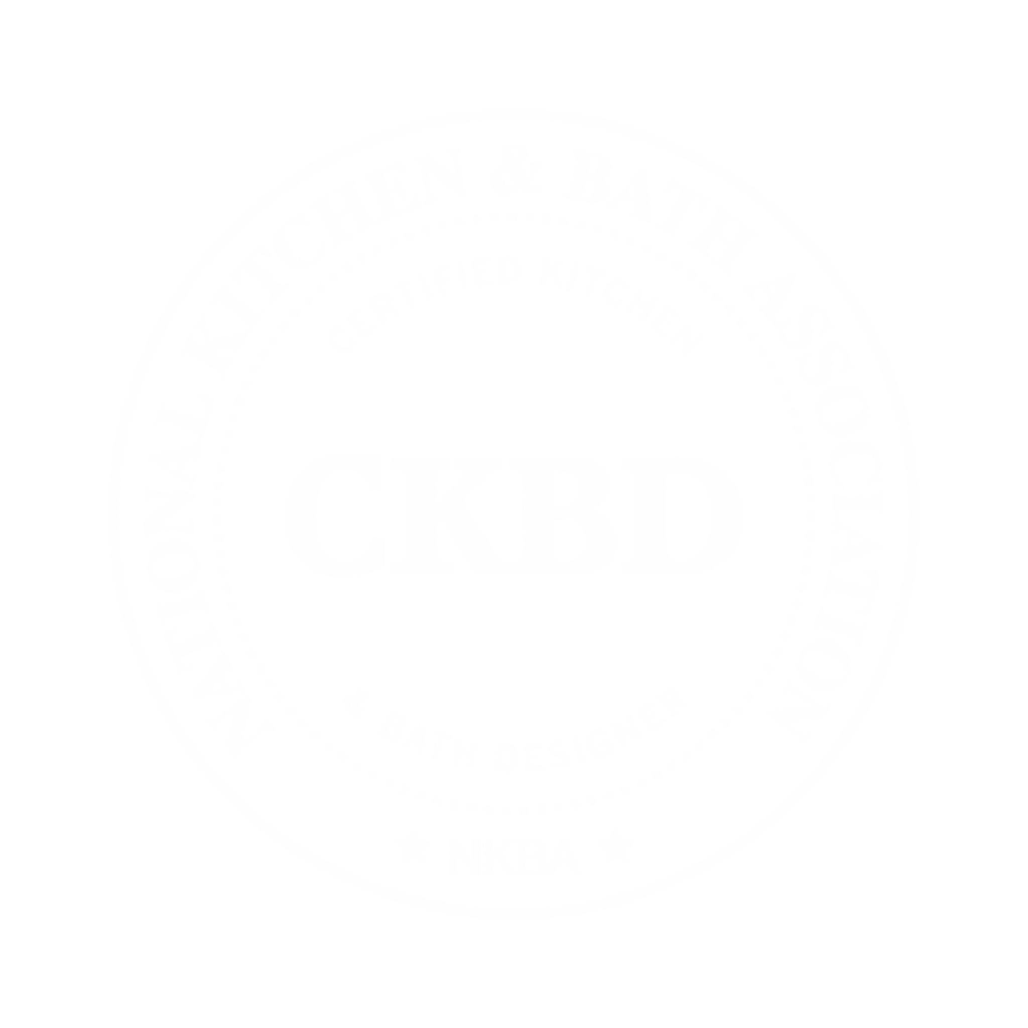 A circular logo with a globe and text overlay.