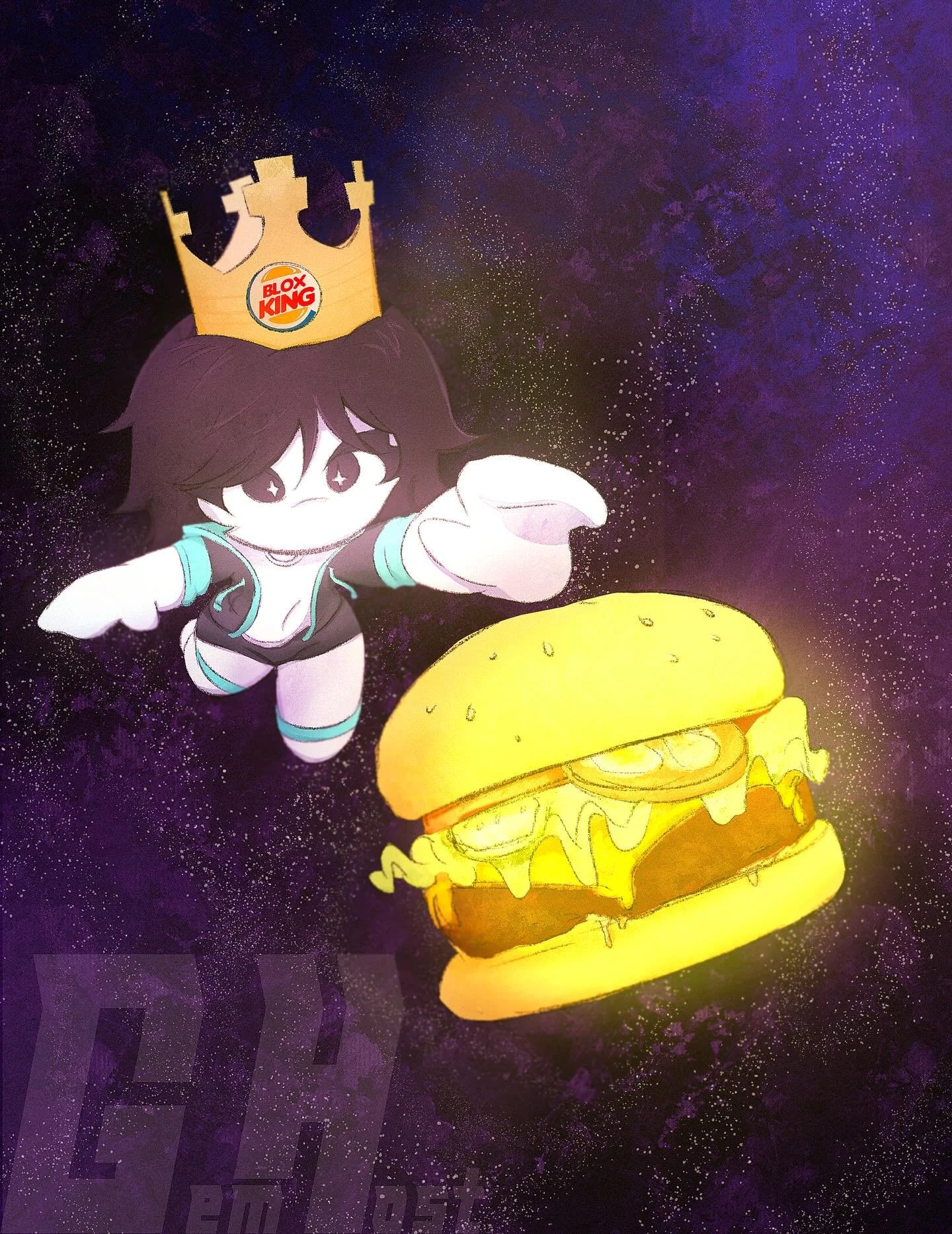 hostie flying through space again 😔

Yall gonna see more of her soon so hope ur excited for that &lt;3

If u couldn&rsquo;t tell I&rsquo;ve kinda been trying to give all my oc&rsquo;s a little bit of the limelight as i want u guys to get to know em 