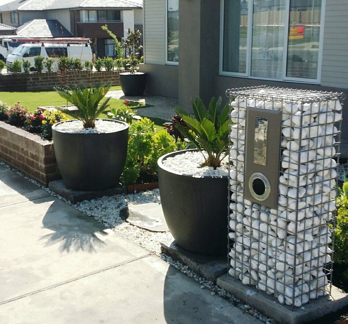 Welcome to a New Age of Letterboxes.Get creative...Gabion Letterboxes COMMANDS ATTENTION.It takes a new idea to look this GOOD.