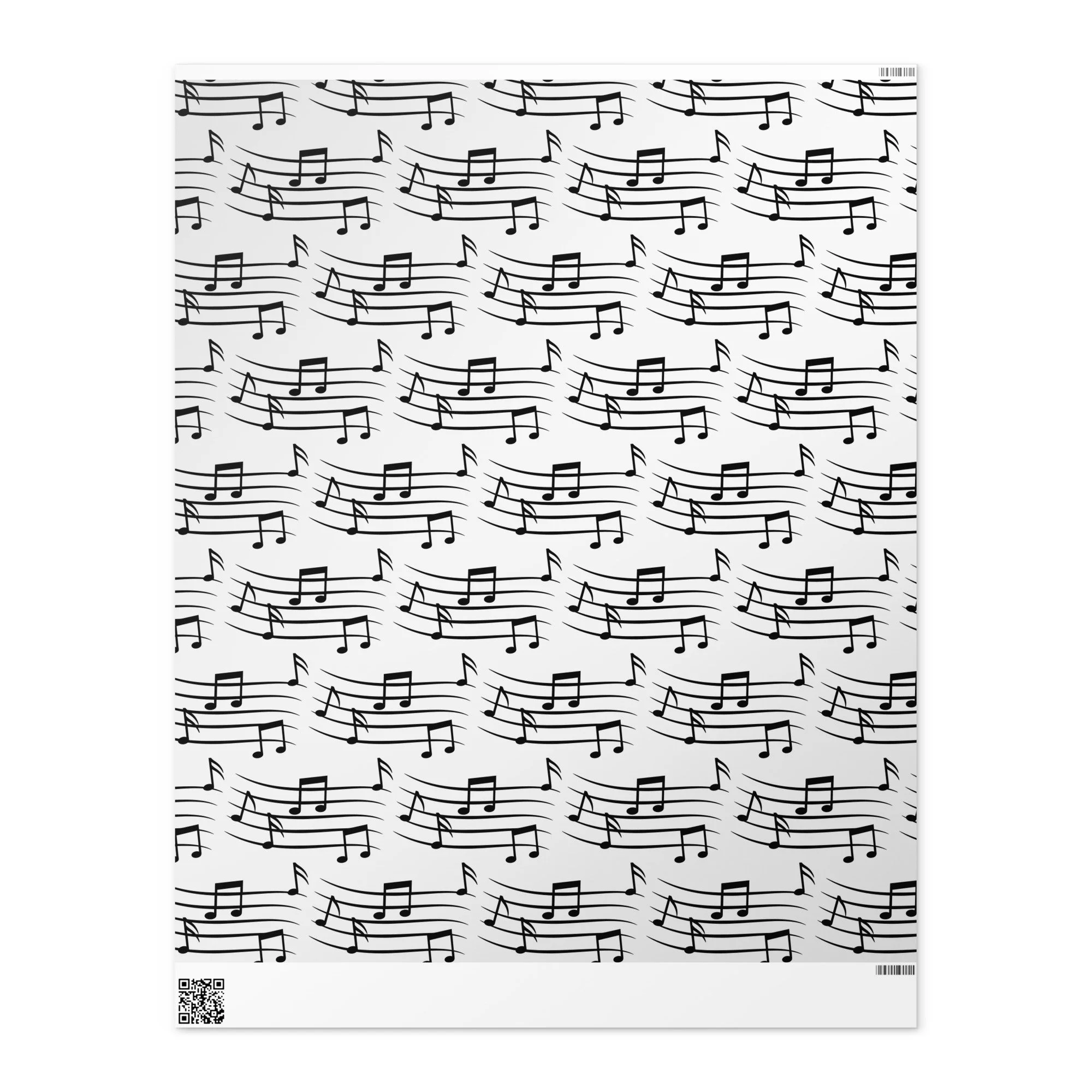 Wrapping paper roll - Music