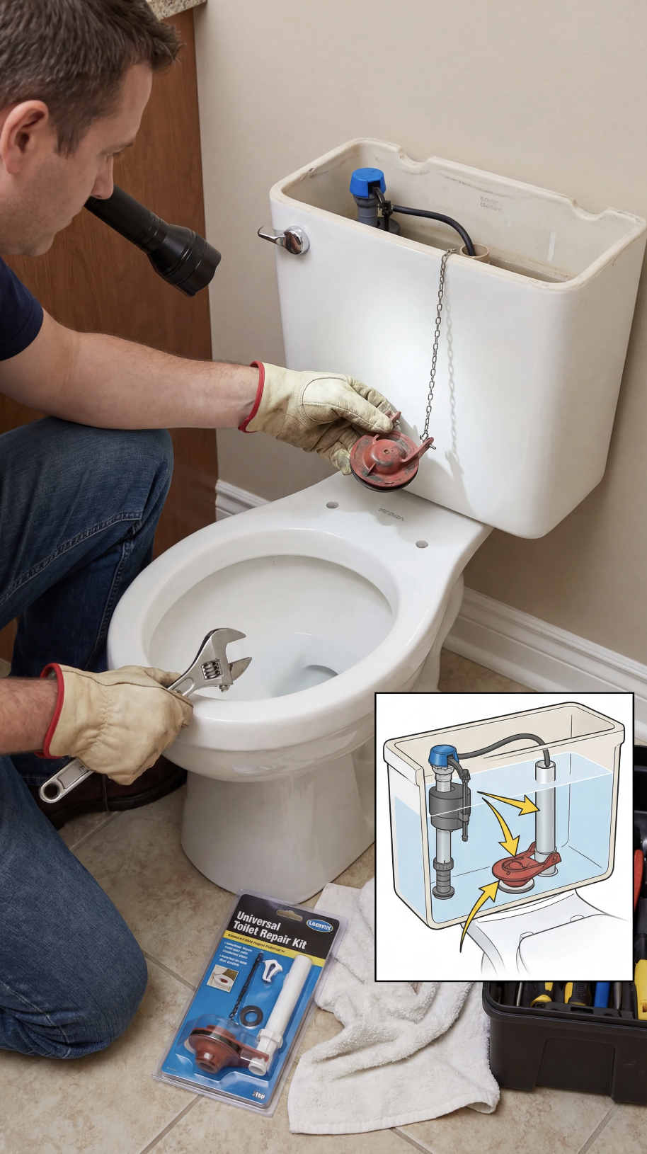 Why Your Toilet Keeps Running