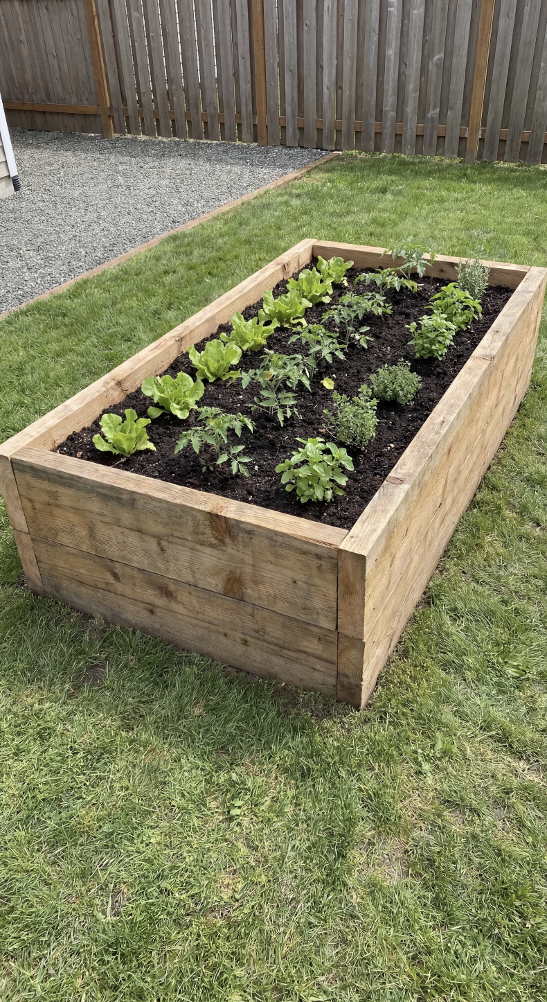 How to Build a Wooden Garden Bed That Actually Lasts