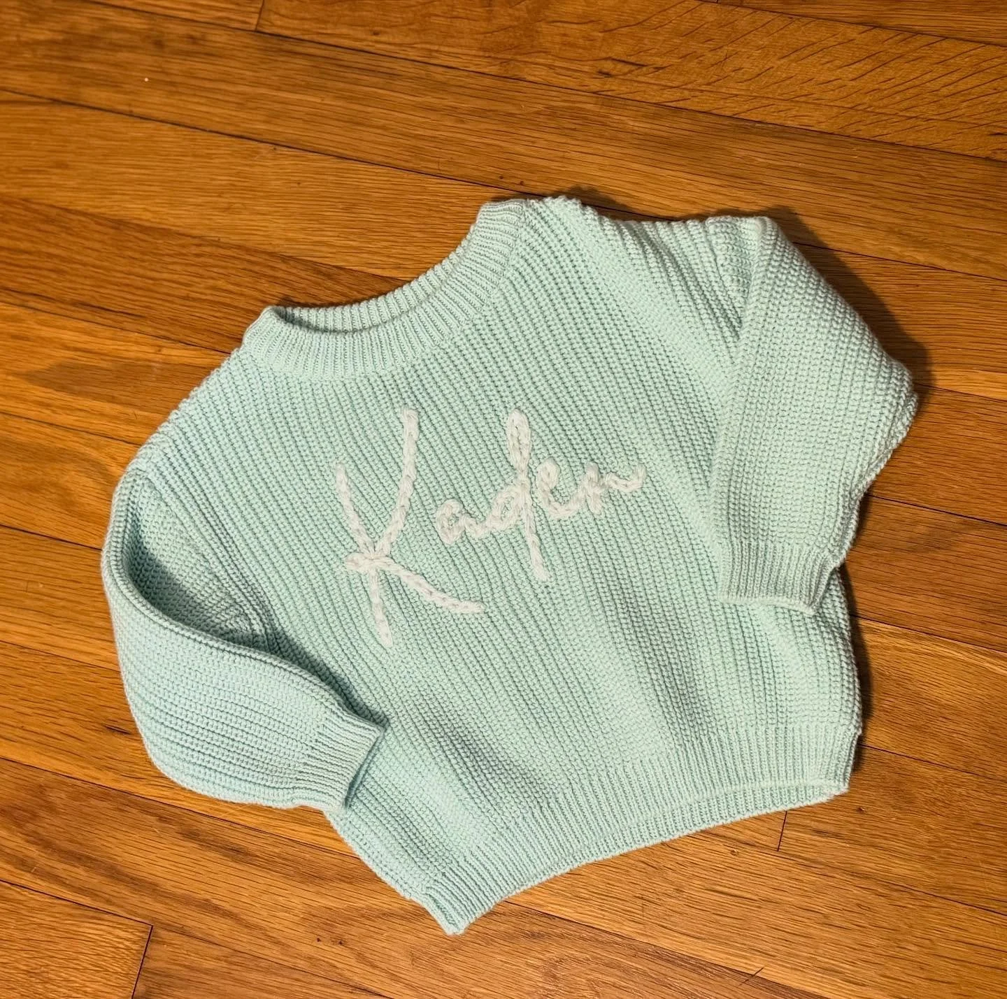 The baby blue is on of my favorites 😍
Check out lexiloops.net to get your name sweaters and other baby items!!