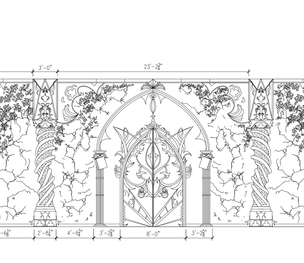 Ballroom Wall Design