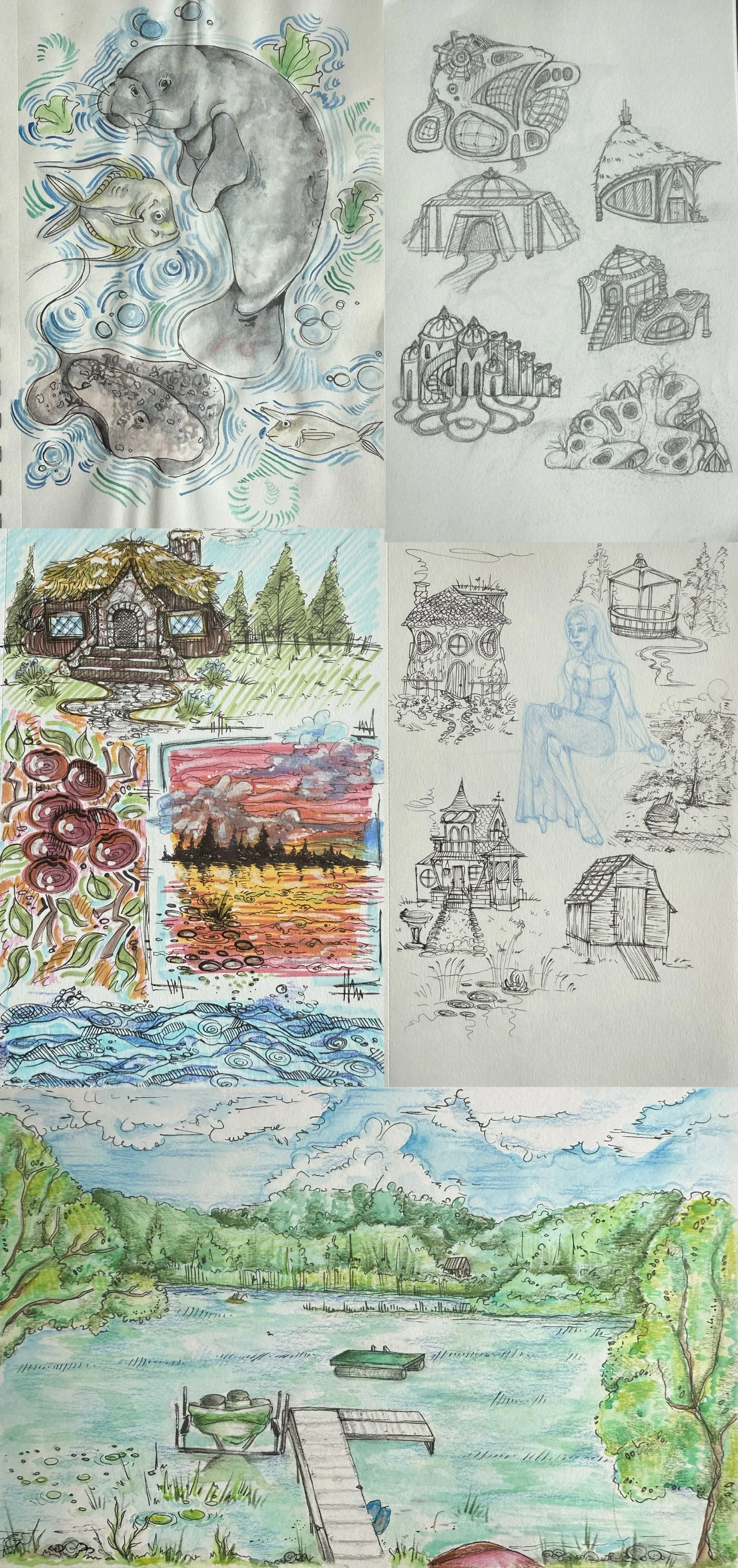 A View Through My Sketches