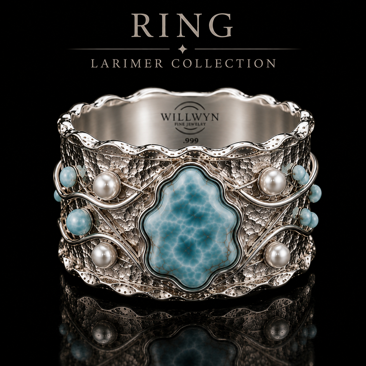 Larimar Ring