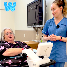 New MOTOMed device helps patients like Donna rebuild strength