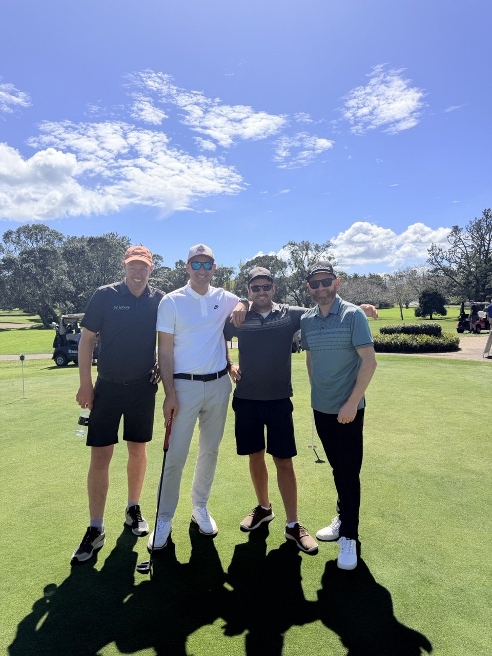 Christian Stockx, Jordan Paranihi, Scott Nicholas, Doug Wylde