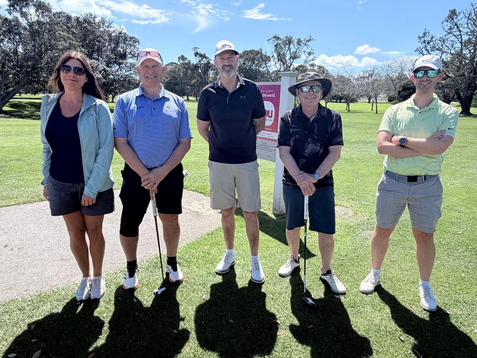 Shelly Joyes, Peter Felstead, Iain Bradley, Garry Mooney, Andrew Smith