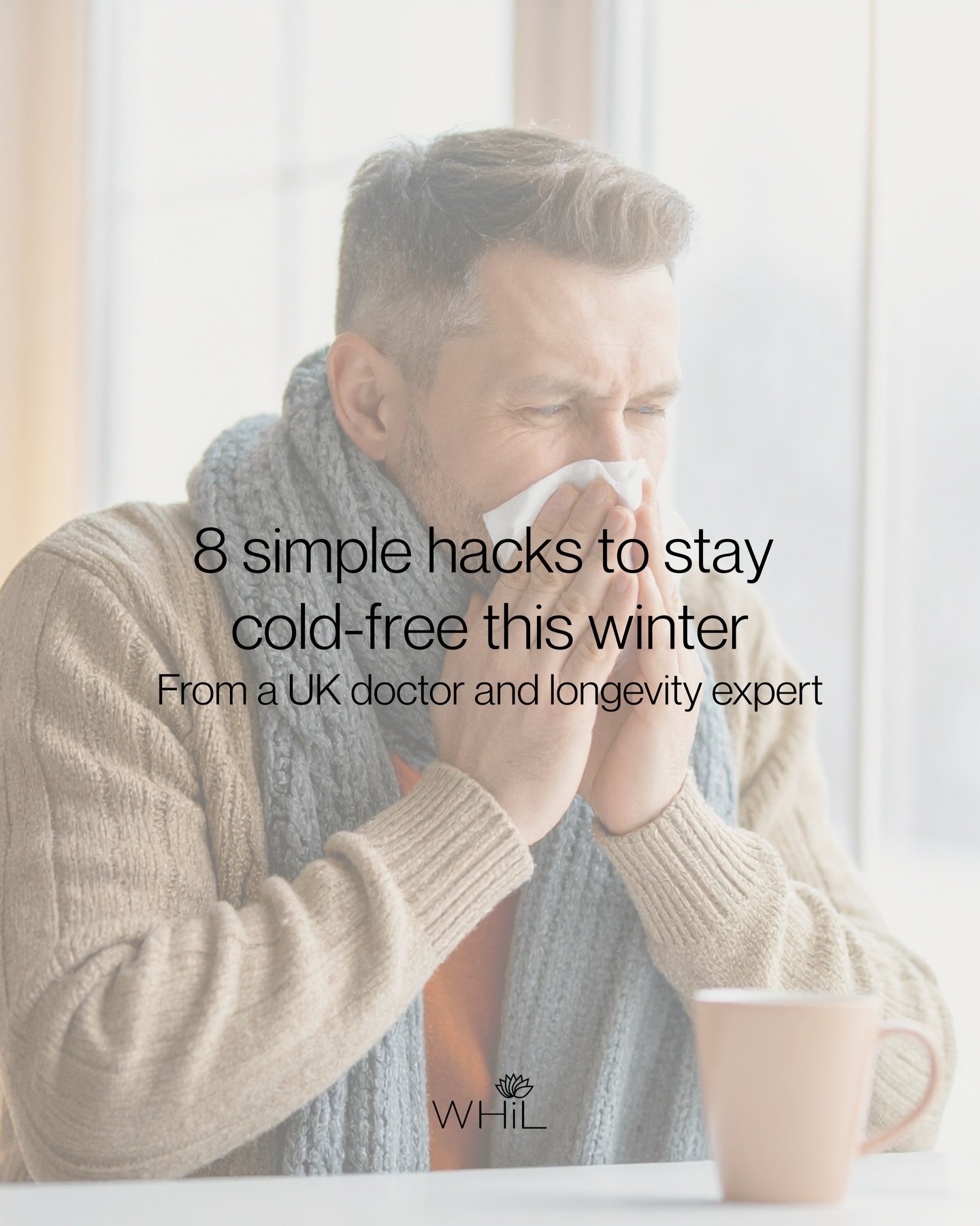 You can&rsquo;t avoid every cold, but with these simple habits, you can give your body the best chance to stay healthy this winter ❄️ 

Head over to the WHiL hub (link in bio) to take a look at some of our nourishing winter recipes including soups, s