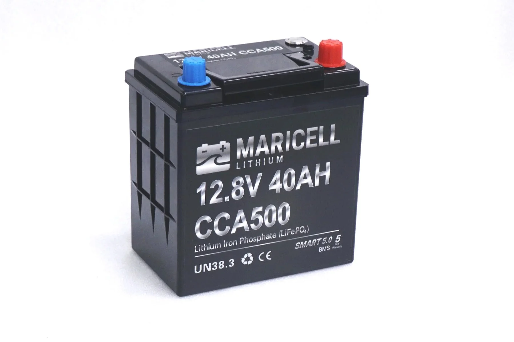 12.8V 40Ah CCA500 Cranking Battery w/ Bluetooth