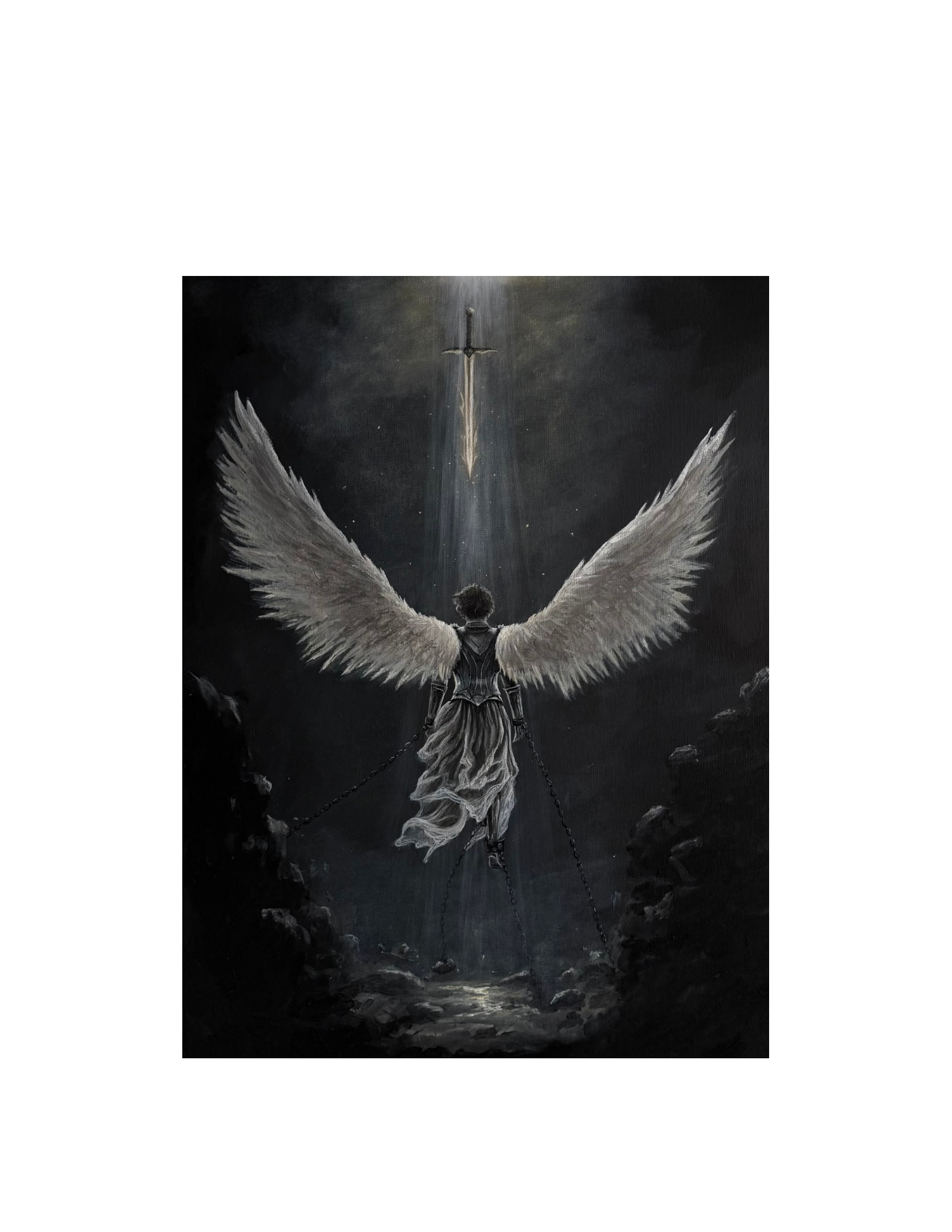 Chains Fall at the Command (Print)