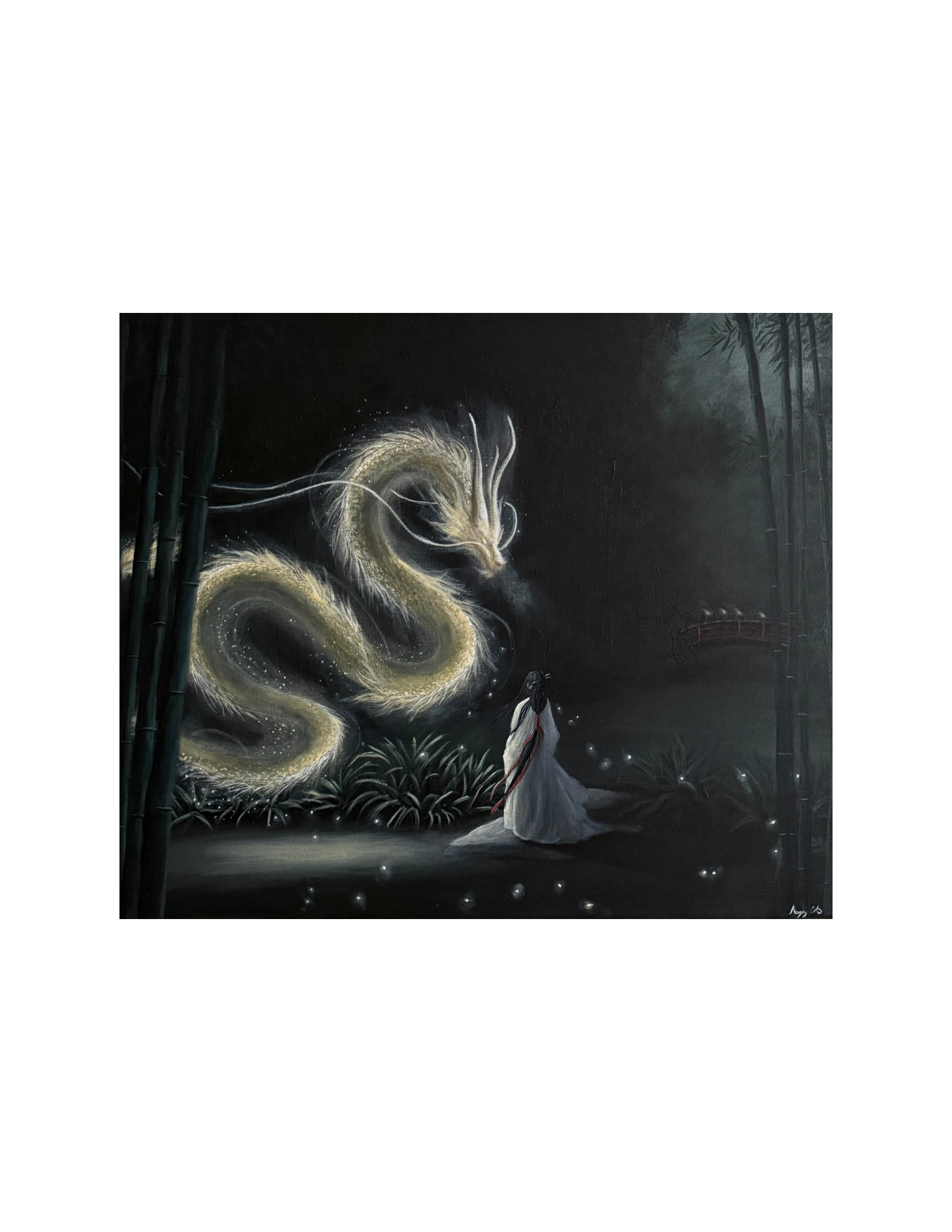 Golden Silence (Print)