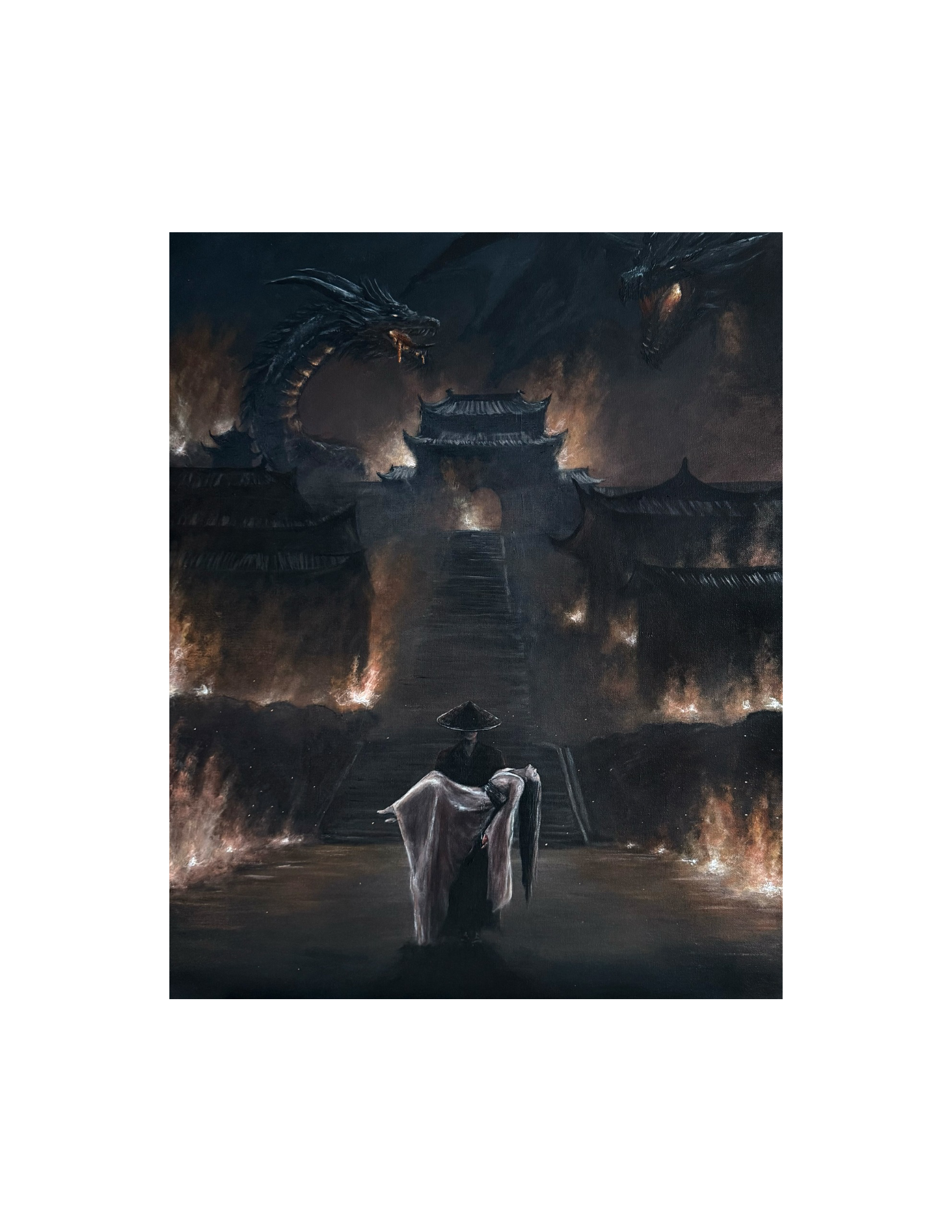 Taken by Fire - Fine Art Print