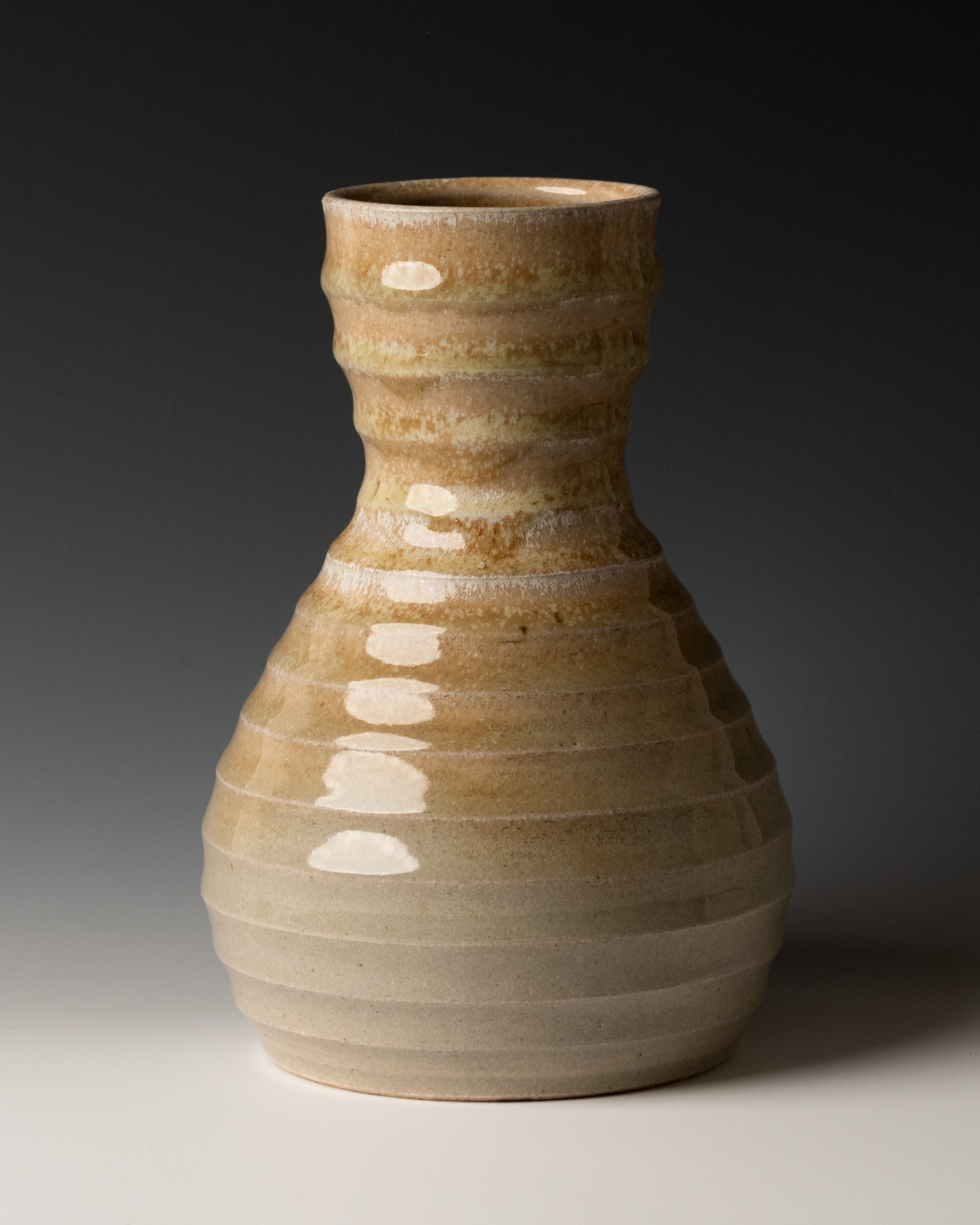 Ridged Vase