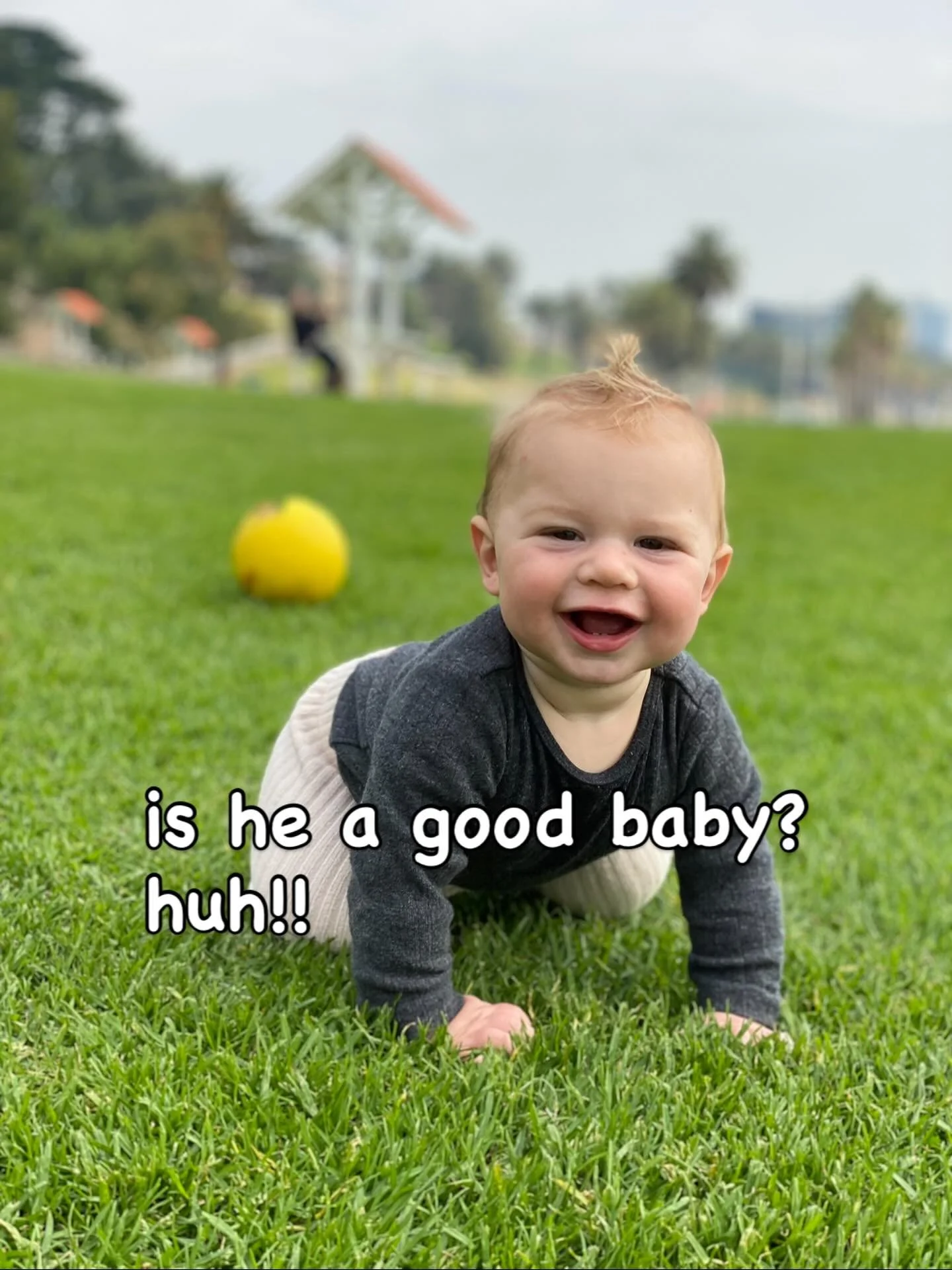 &ldquo;Are they a good baby?&rdquo;
This question always stops me in my tracks&hellip; because what does that even mean?

babies aren&rsquo;t &ldquo;good&rdquo; or &ldquo;bad&rdquo; based on how easy they make our adult life. They&rsquo;re tiny human